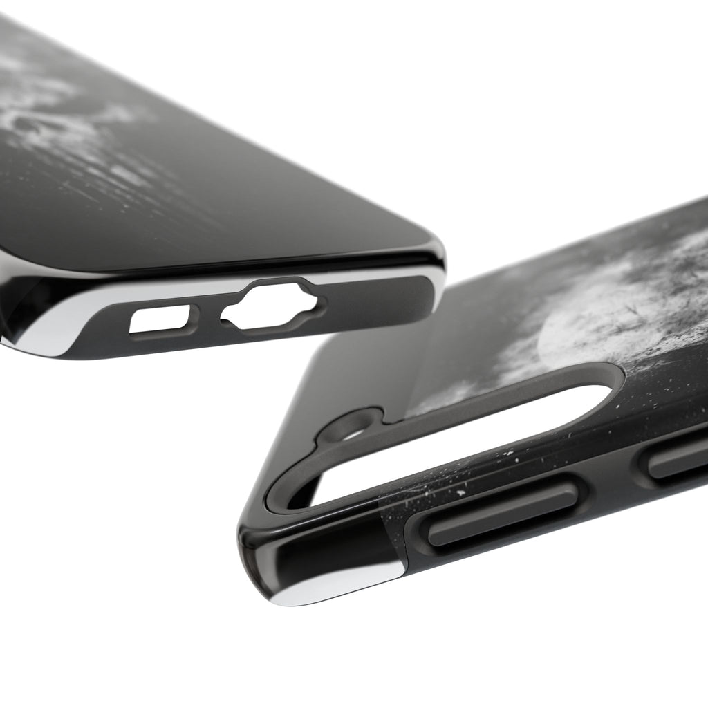 Smoking Skull Theme Phone Case for iPhone & Samsung Galaxy Phones
