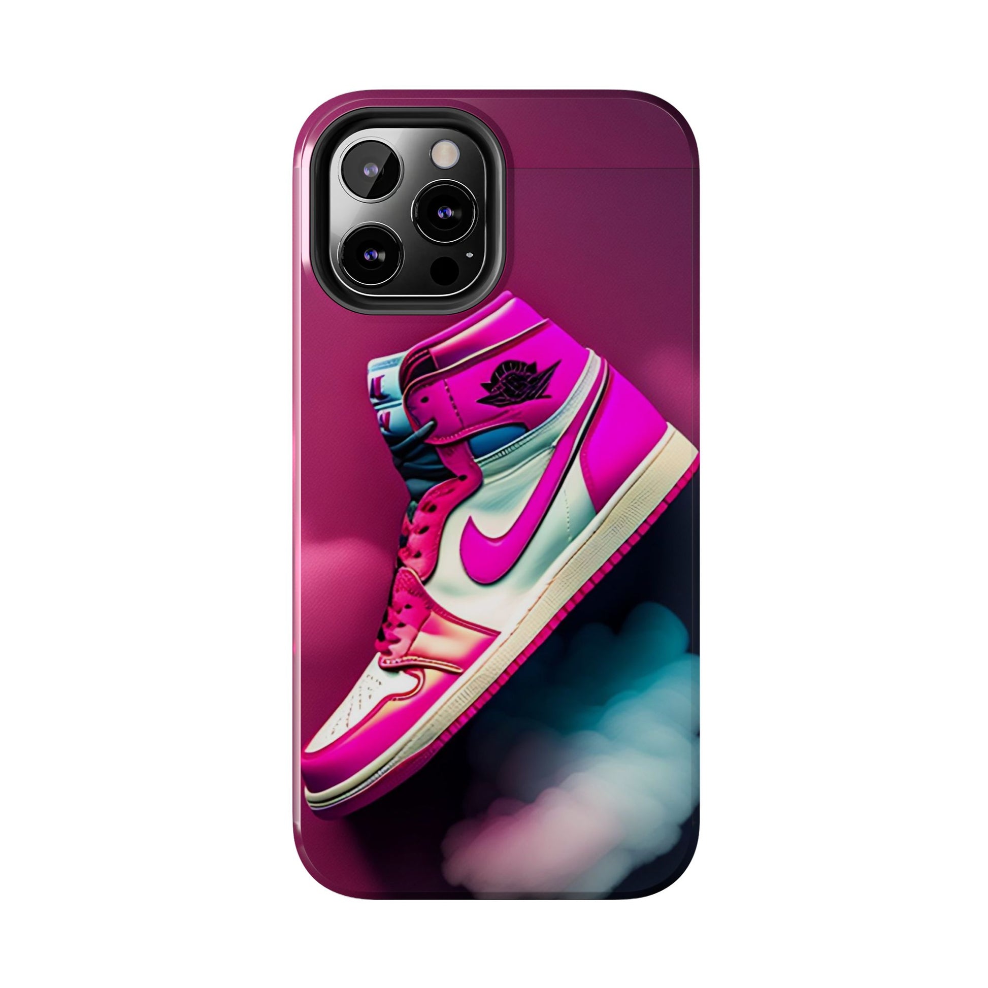 Pink Jordan Sneakers Phone Cases for iPhones & Samsung Phones