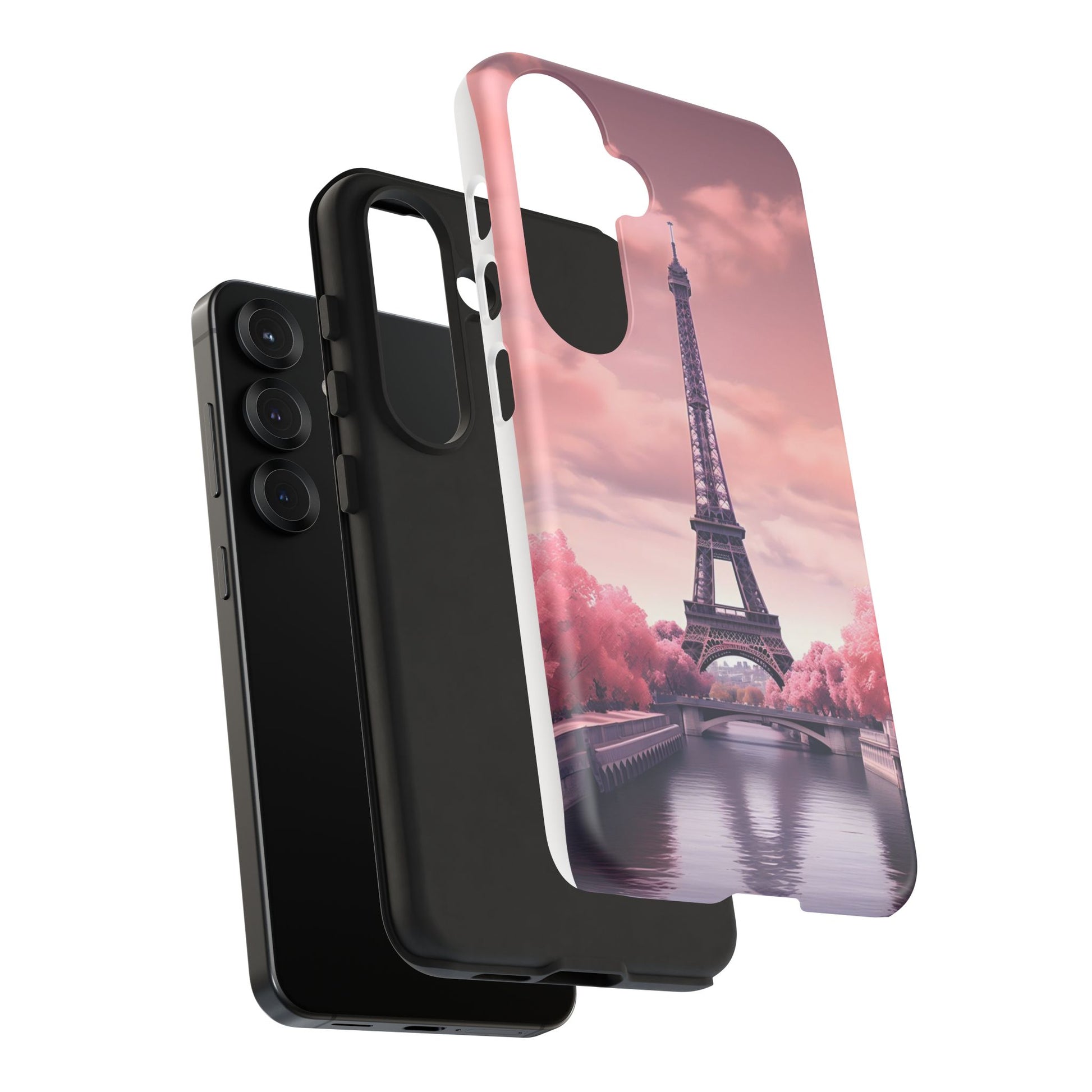 Eiffel Tower Paris Tough Cases for iPhones, Samsung, and Pixel