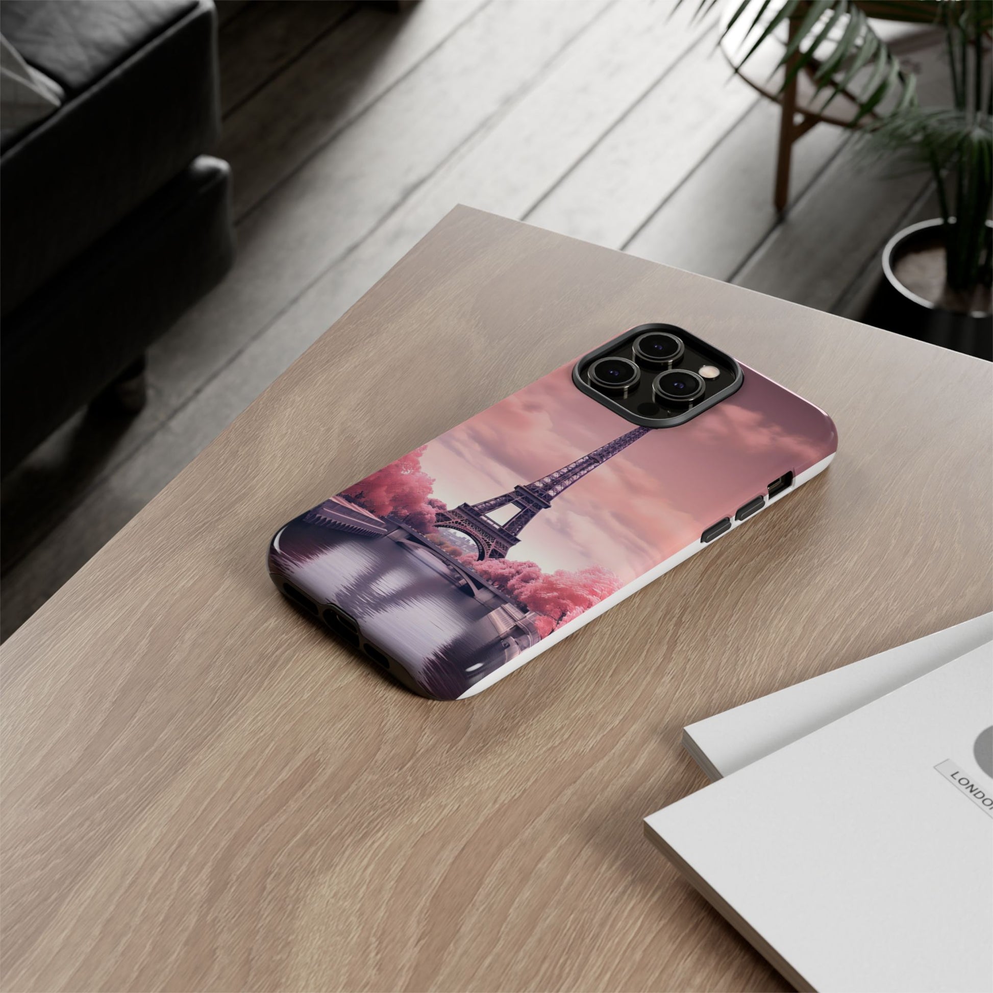 Eiffel Tower Paris Tough Cases for iPhones, Samsung, and Pixel