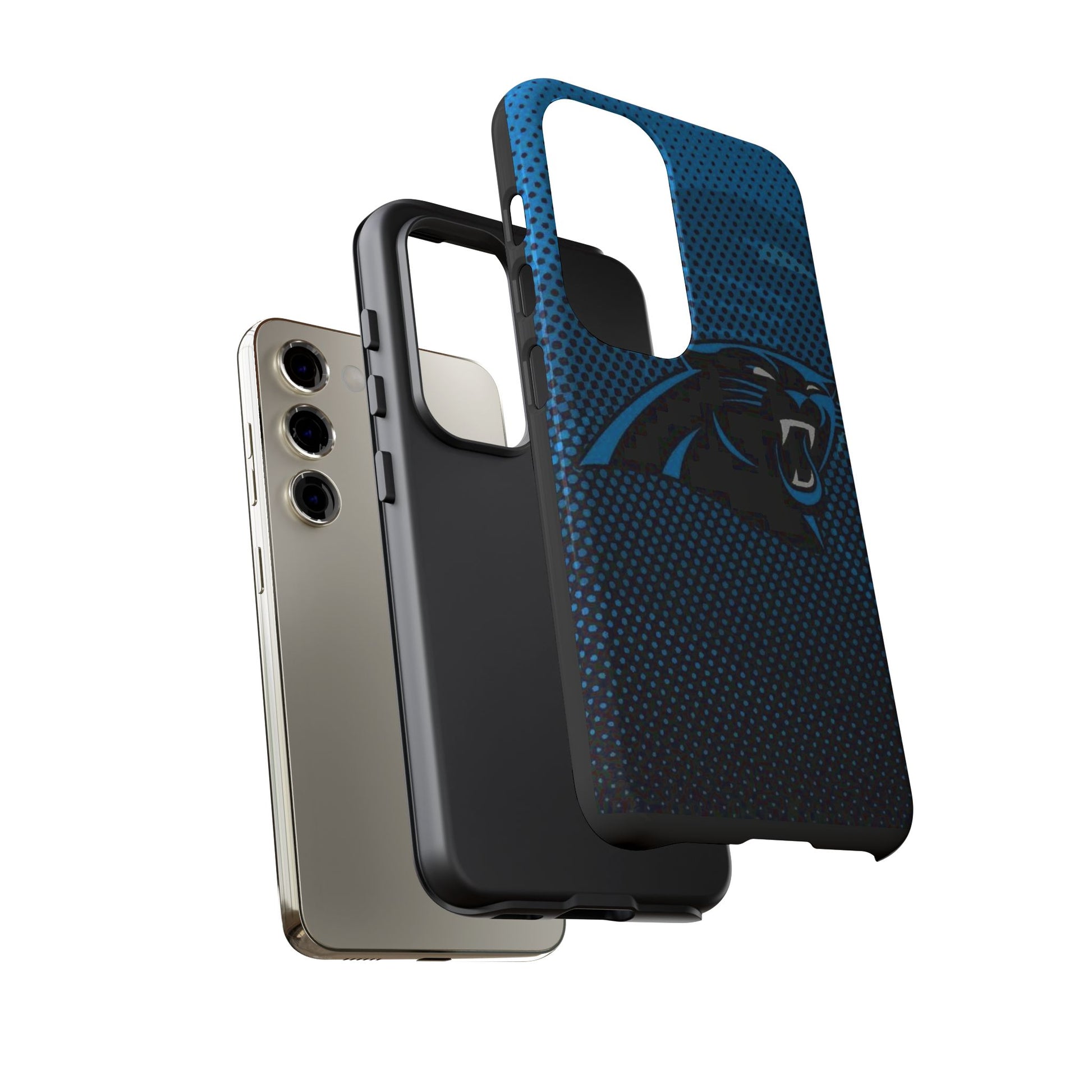 Carolina Panthers Football Logo Tough Cases for iPhones, Samsung, and Pixel