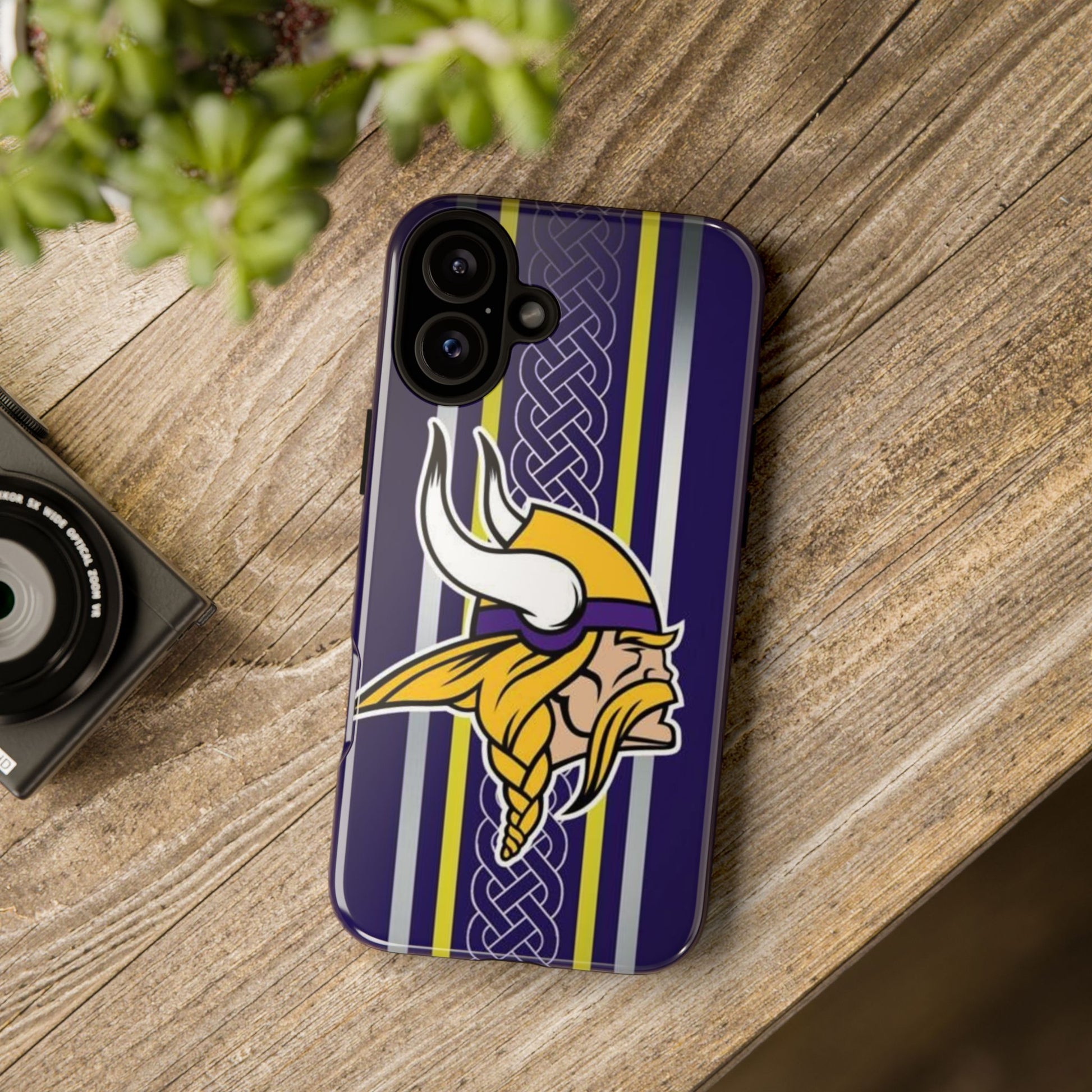 Minnesota Vikings logo Phone Case, Tough Cases for iPhones, Samsung, and Pixel