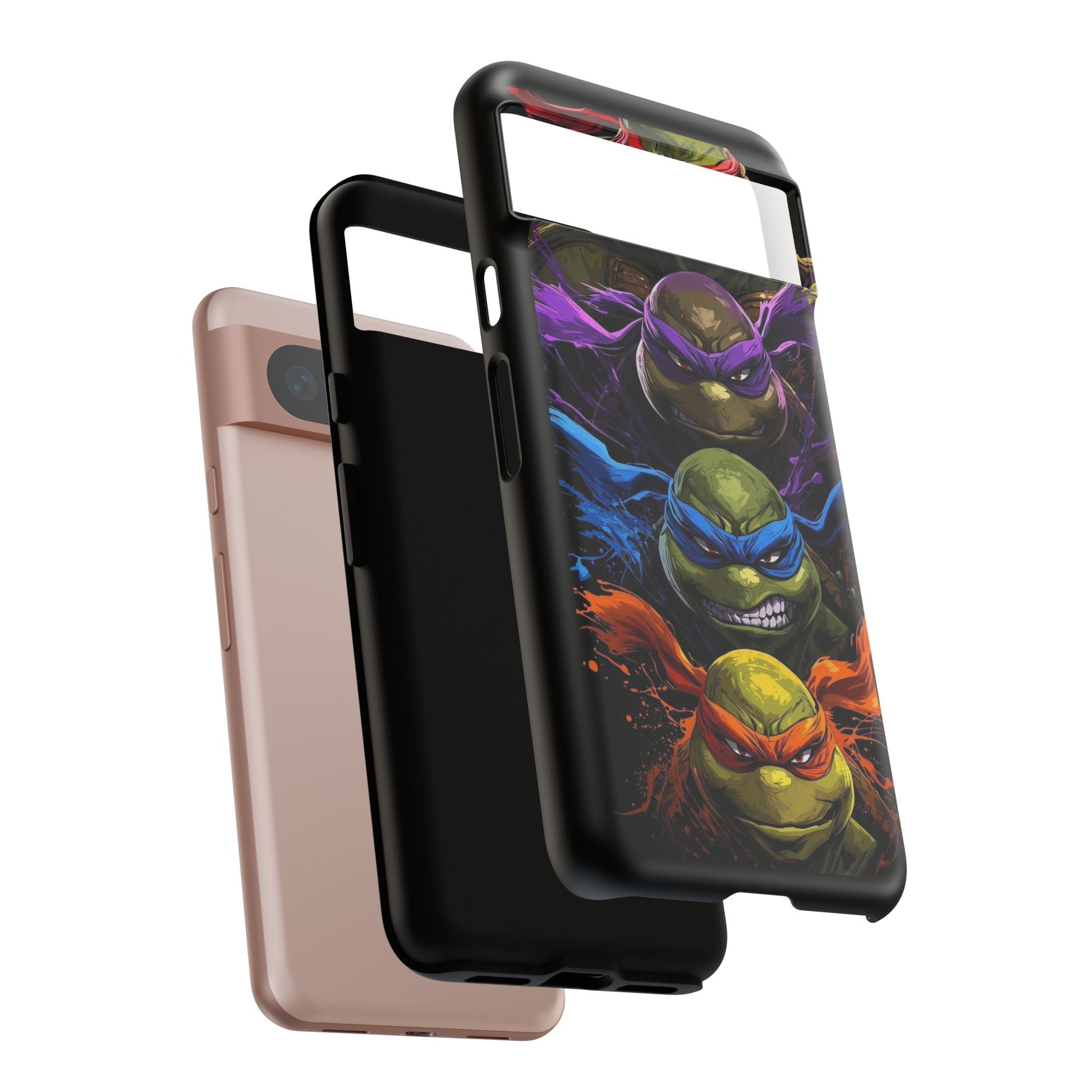 Ninja Turtles Tough Cases for iPhones, Samsung, and Pixel