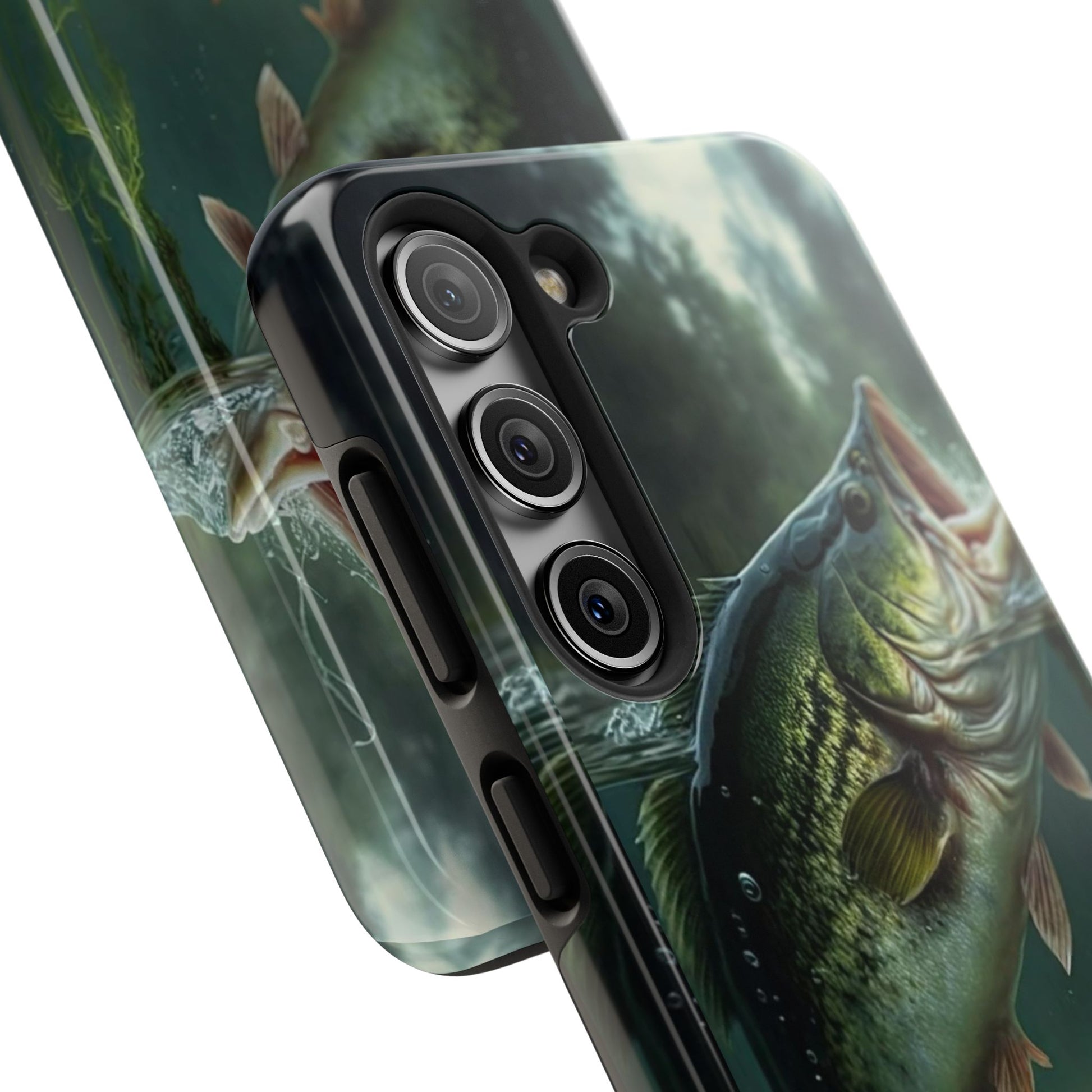 Large Mouth Bass Theme Phone Cases for iPhones & Samsung Phones