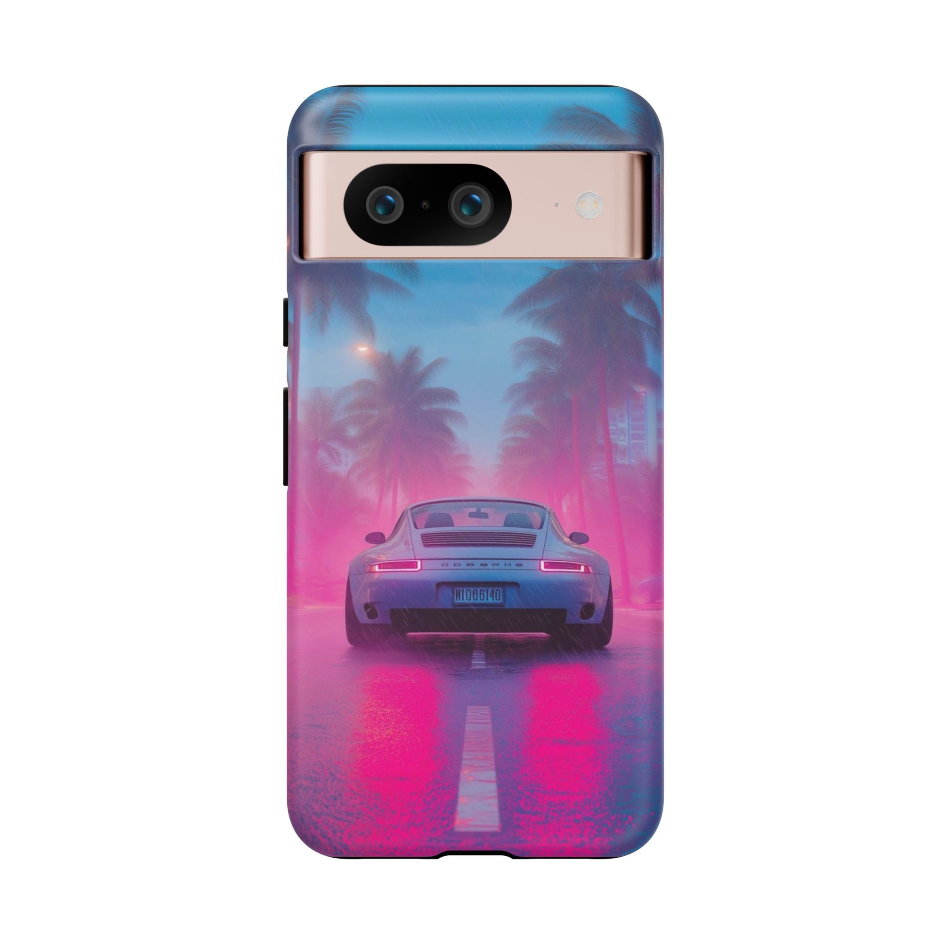Miami Vice Porsche Phone Case for iPhone, Samsung Galaxy, & Pixel Phones