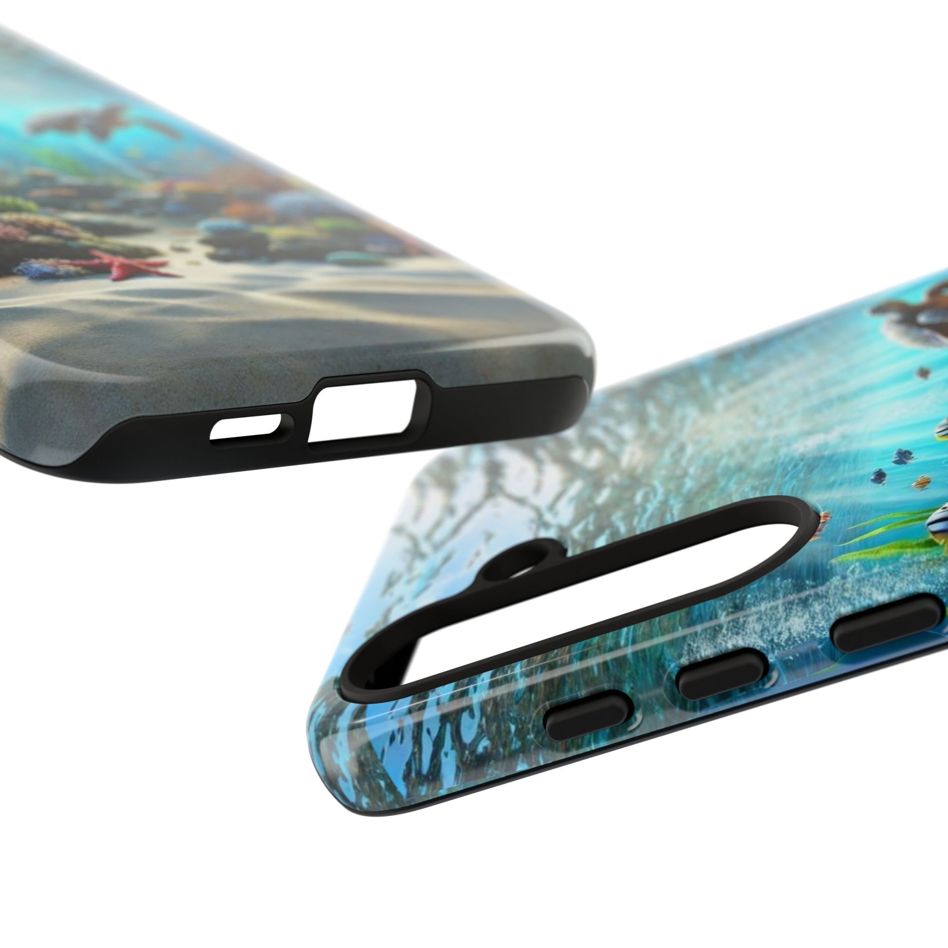 Under Sea Landscape Tough Cases for iPhones, Samsung, and Pixel