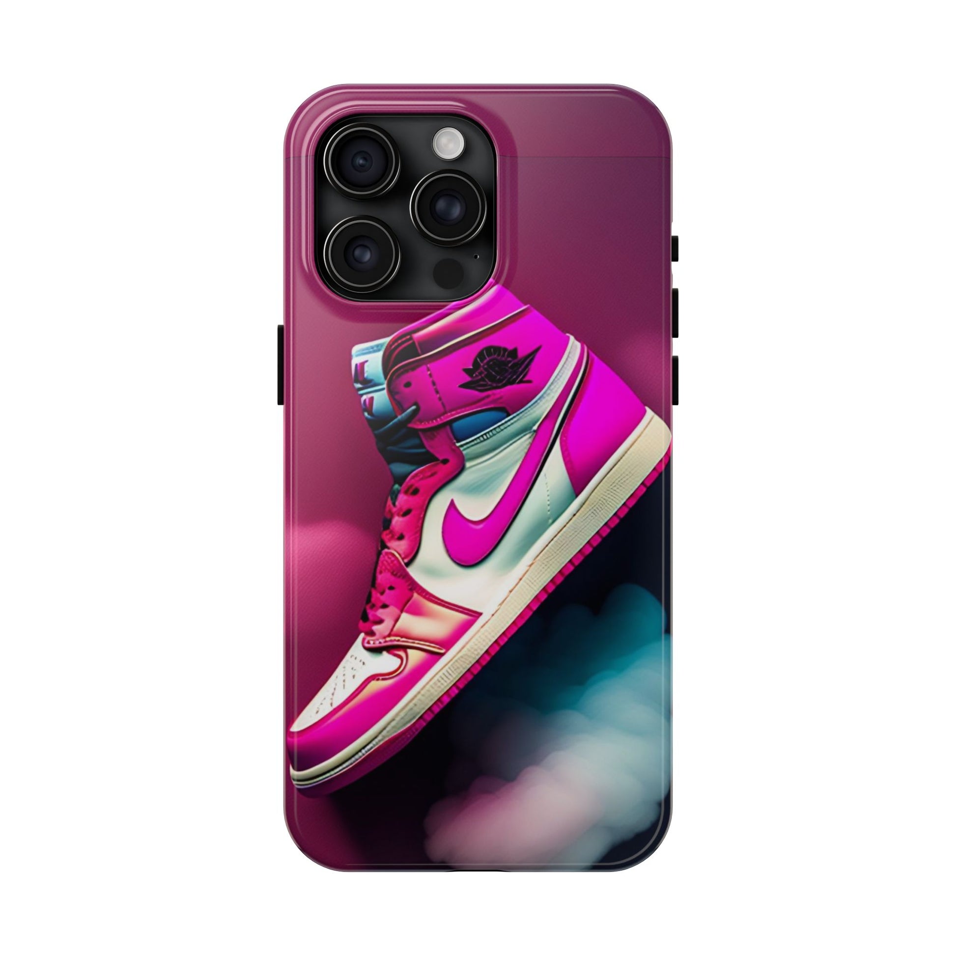 Pink Jordan Sneakers Phone Cases for iPhones & Samsung Phones