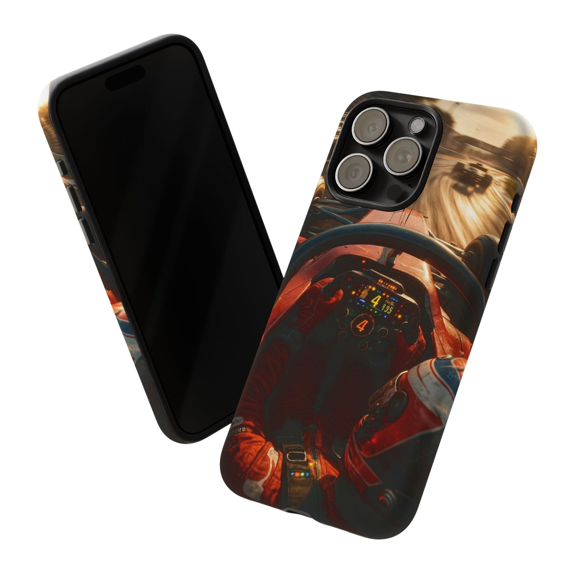 Formula 1 Cockpit Phone Case, Tough Cases for iPhones, Samsung, and Pixel