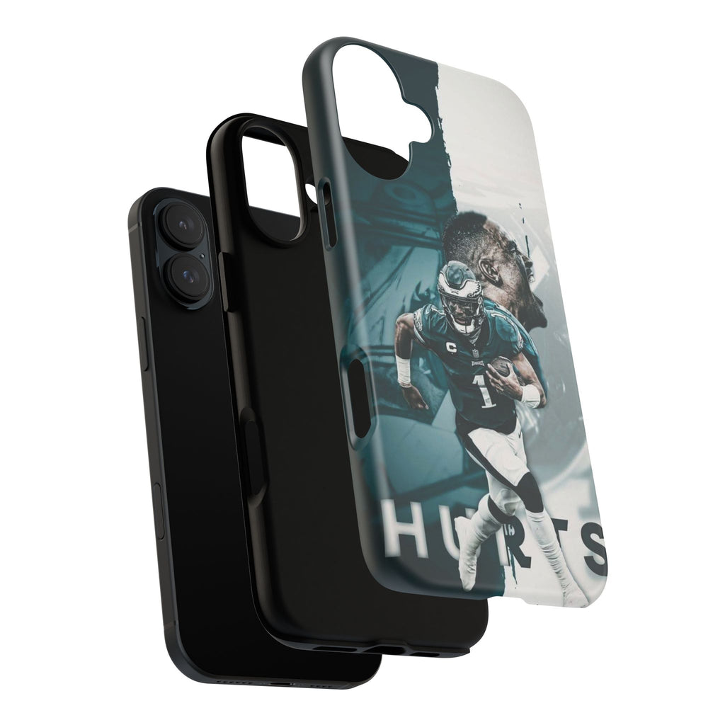 Jalen Hurts Eagles Football Tough Cases for iPhones, Samsung, and Pixel
