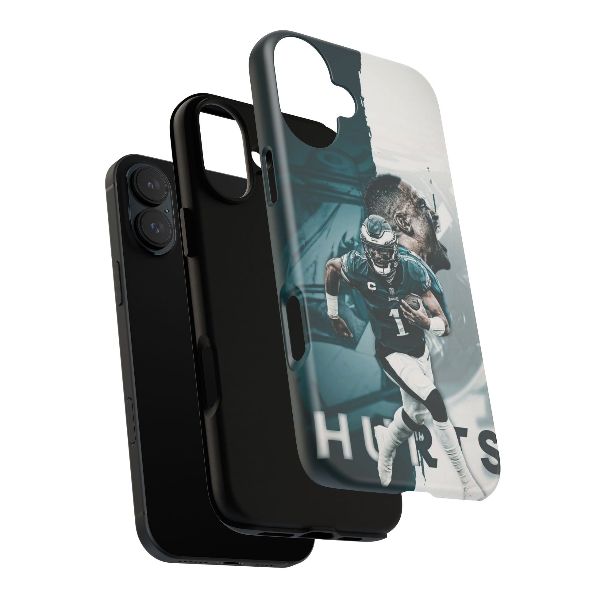 Jalen Hurts Eagles Football Tough Cases for iPhones, Samsung, and Pixel