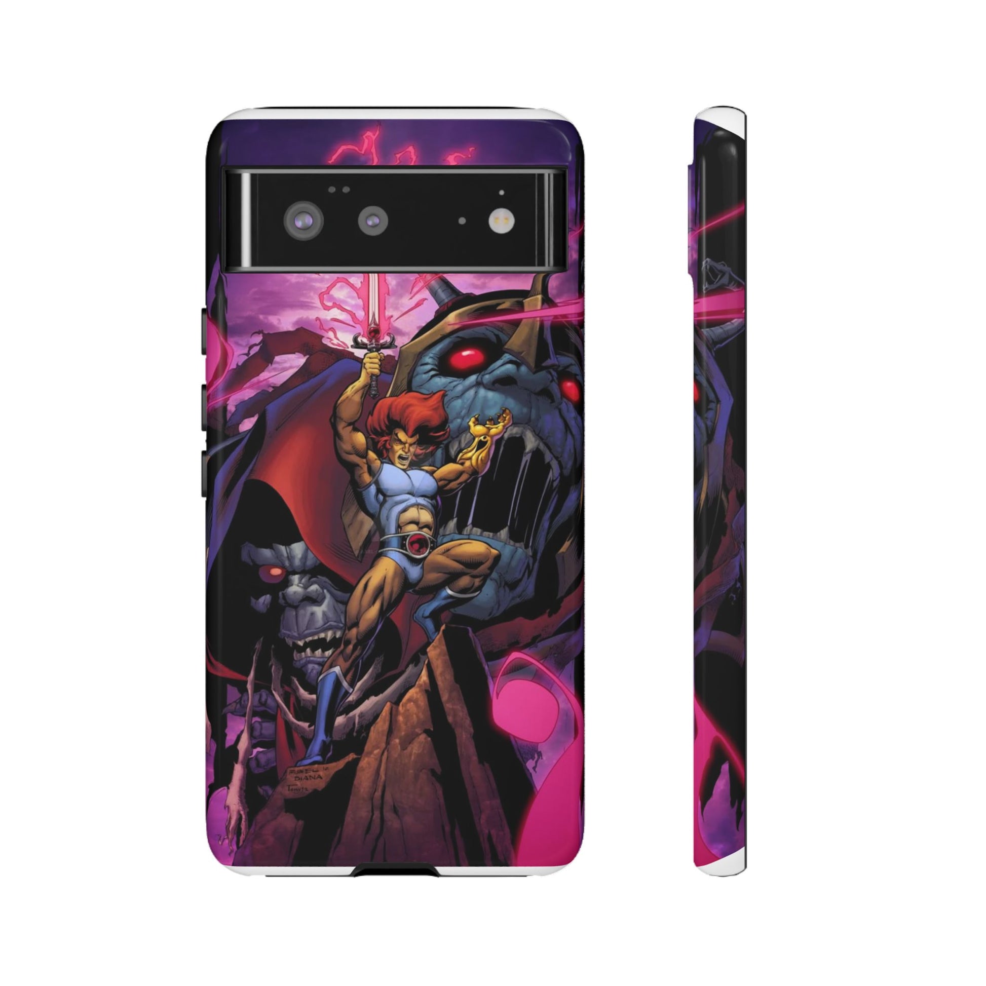 Thundercats Lion O x Mumra Tough Cases for iPhones, Samsung, and Pixel