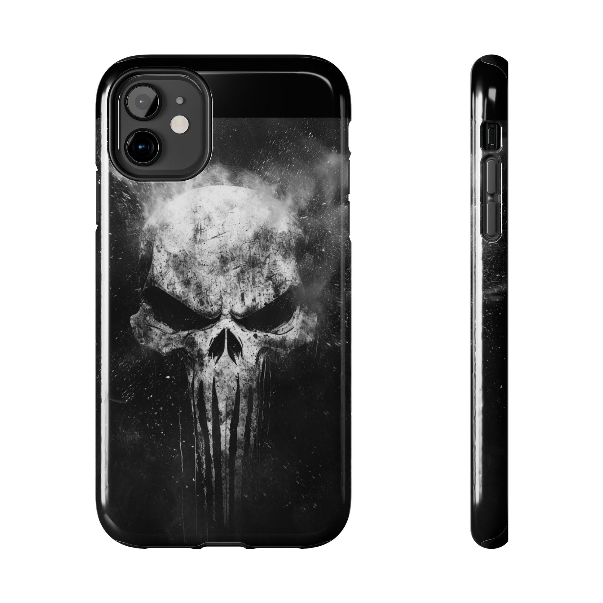 Smoking Skull Theme Phone Case for iPhone & Samsung Galaxy Phones