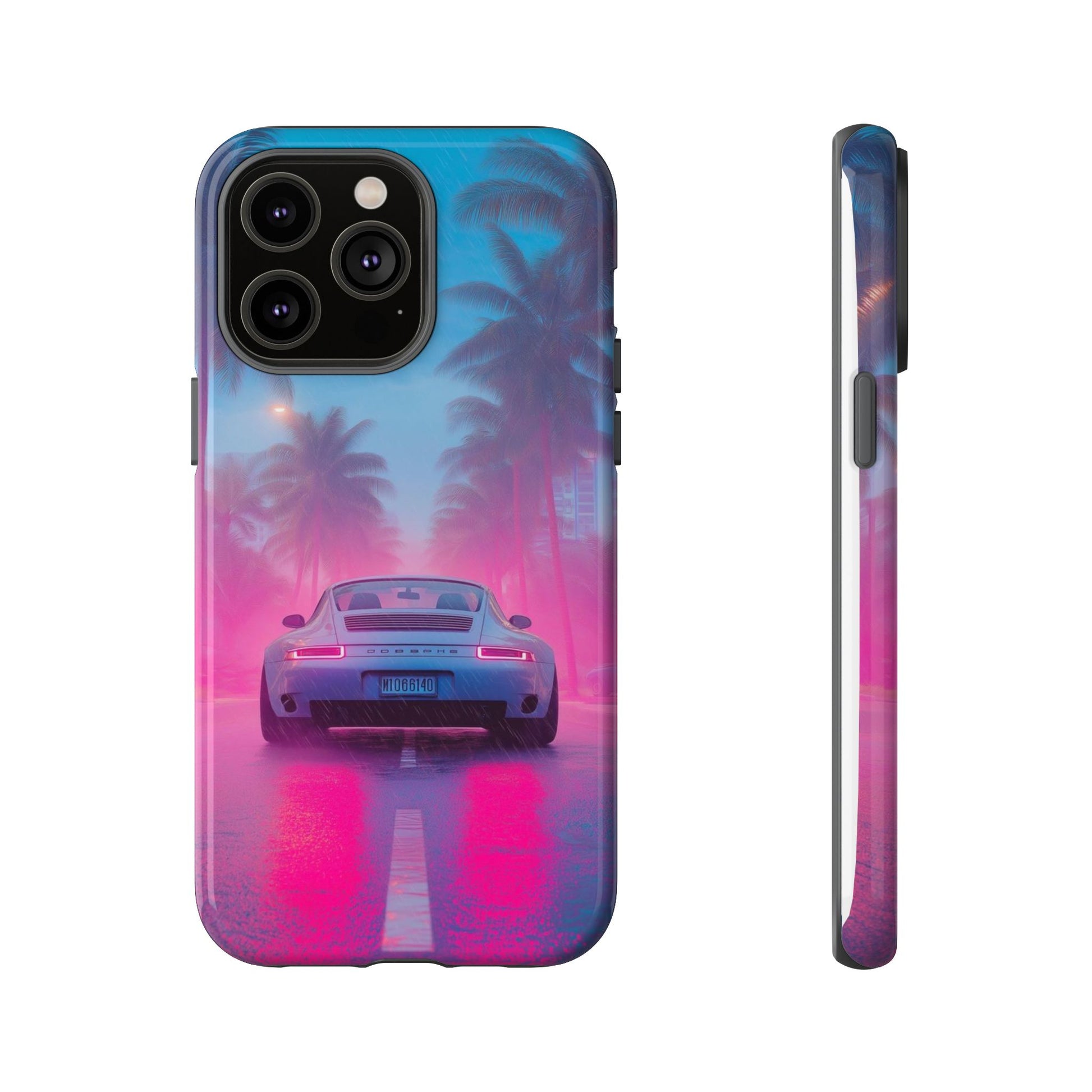 Miami Vice Porsche Phone Case for iPhone, Samsung Galaxy, & Pixel Phones