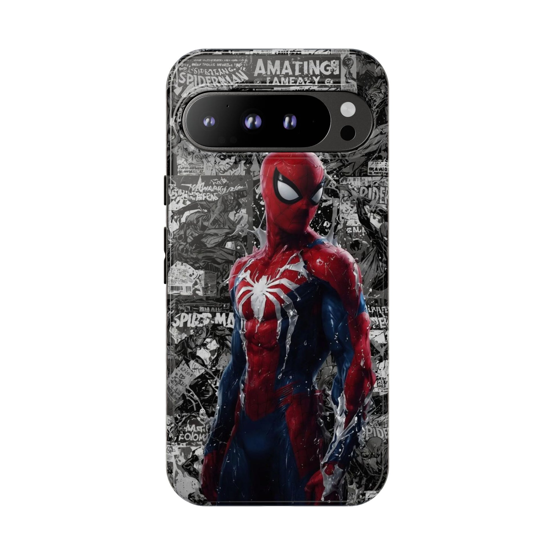 Spiderman Phone Case, Tough Cases for iPhones, Samsung, and Pixel