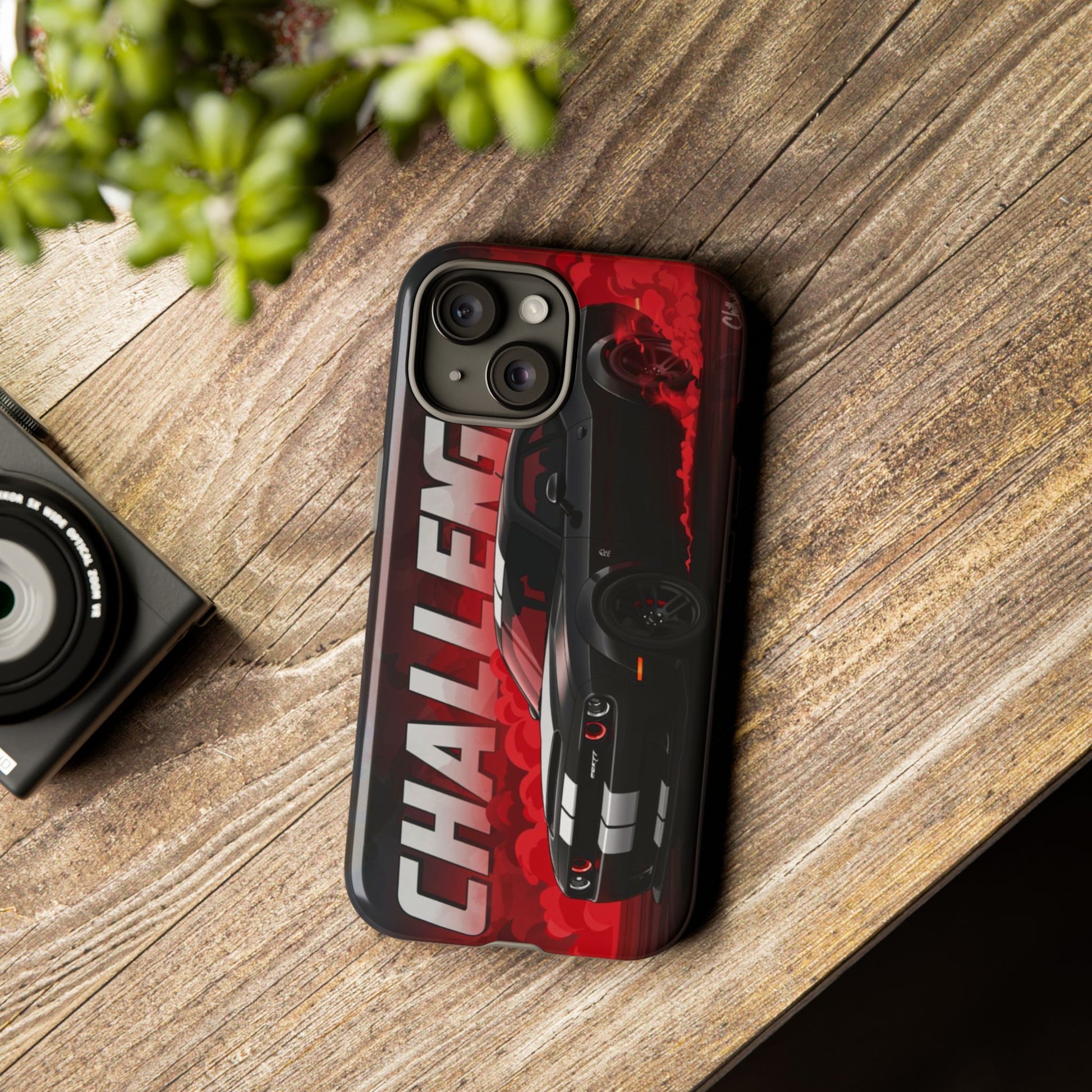Hellcat Challenger Durable Tough Cases for iPhones, Samsung, and Pixel