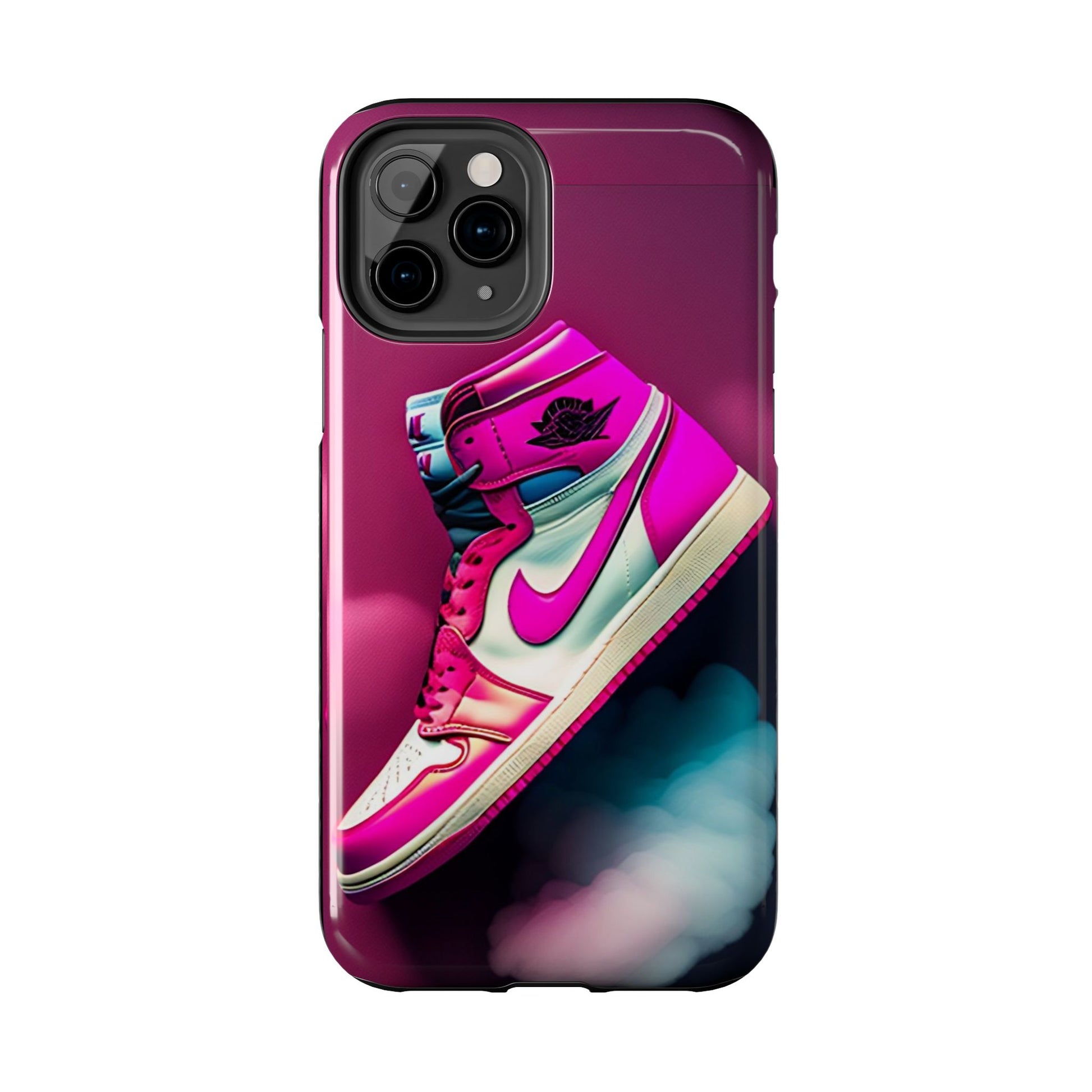 Pink Jordan Sneakers Phone Cases for iPhones & Samsung Phones