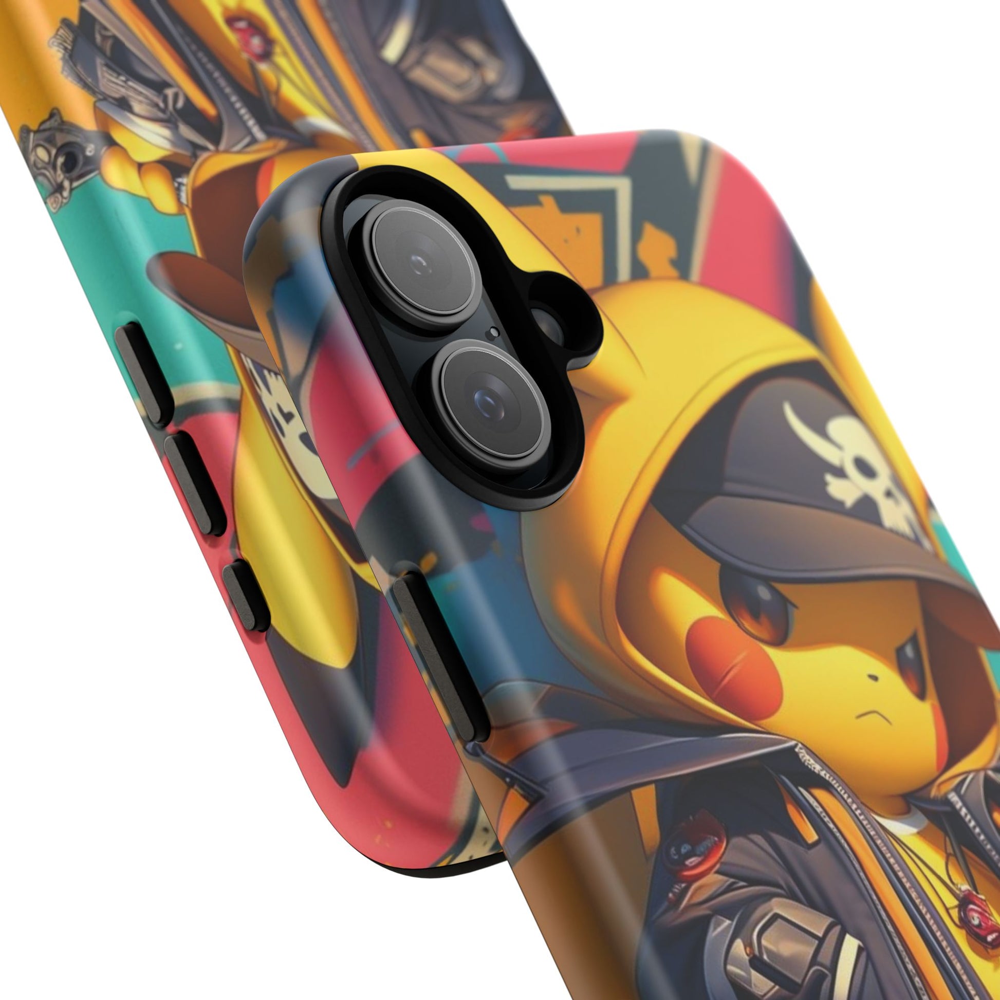 Cute Poke Bear Phone Case, Tough Cases for iPhones, Samsung, and Pixel