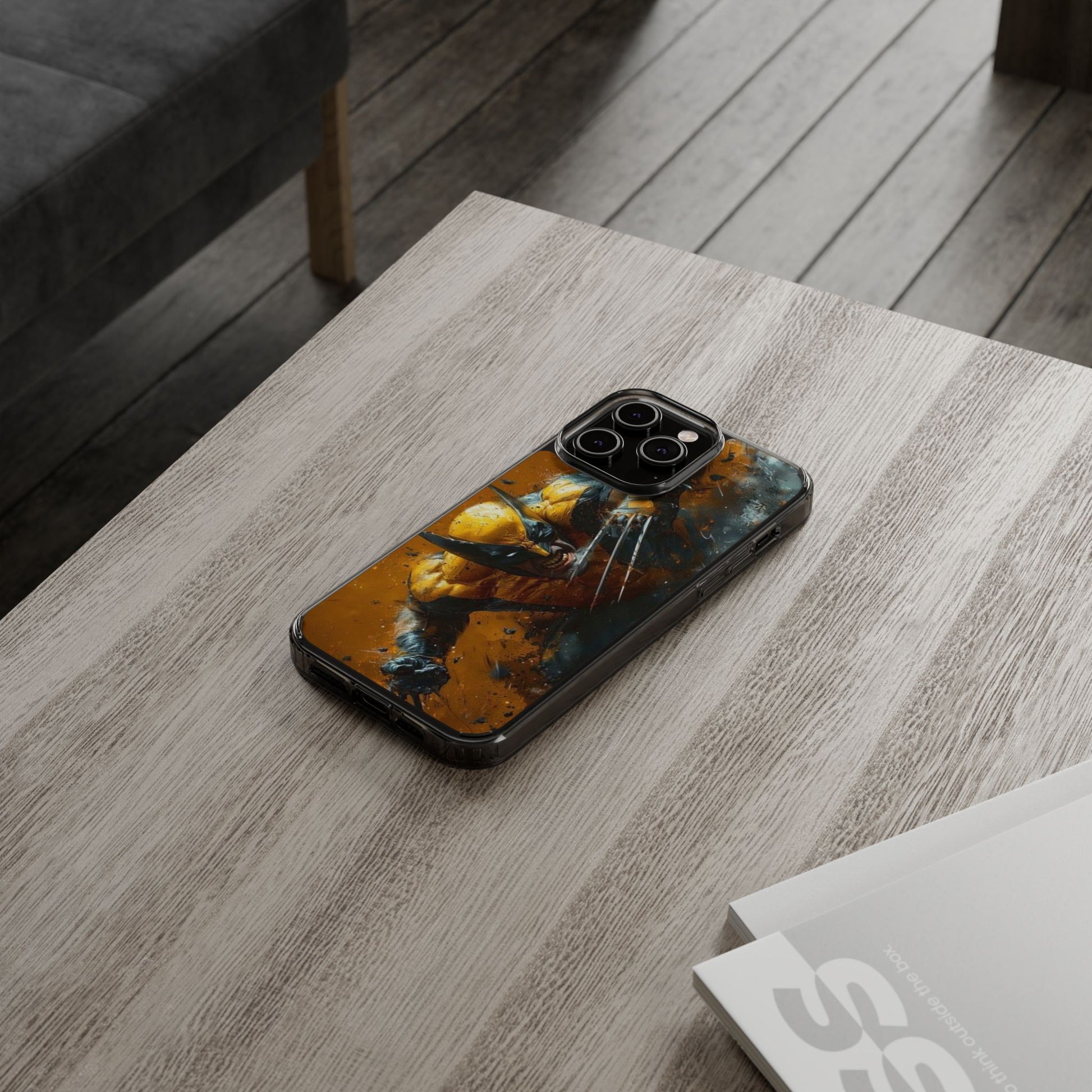 Wolverine Comic Book Art Iphone, Samsung case