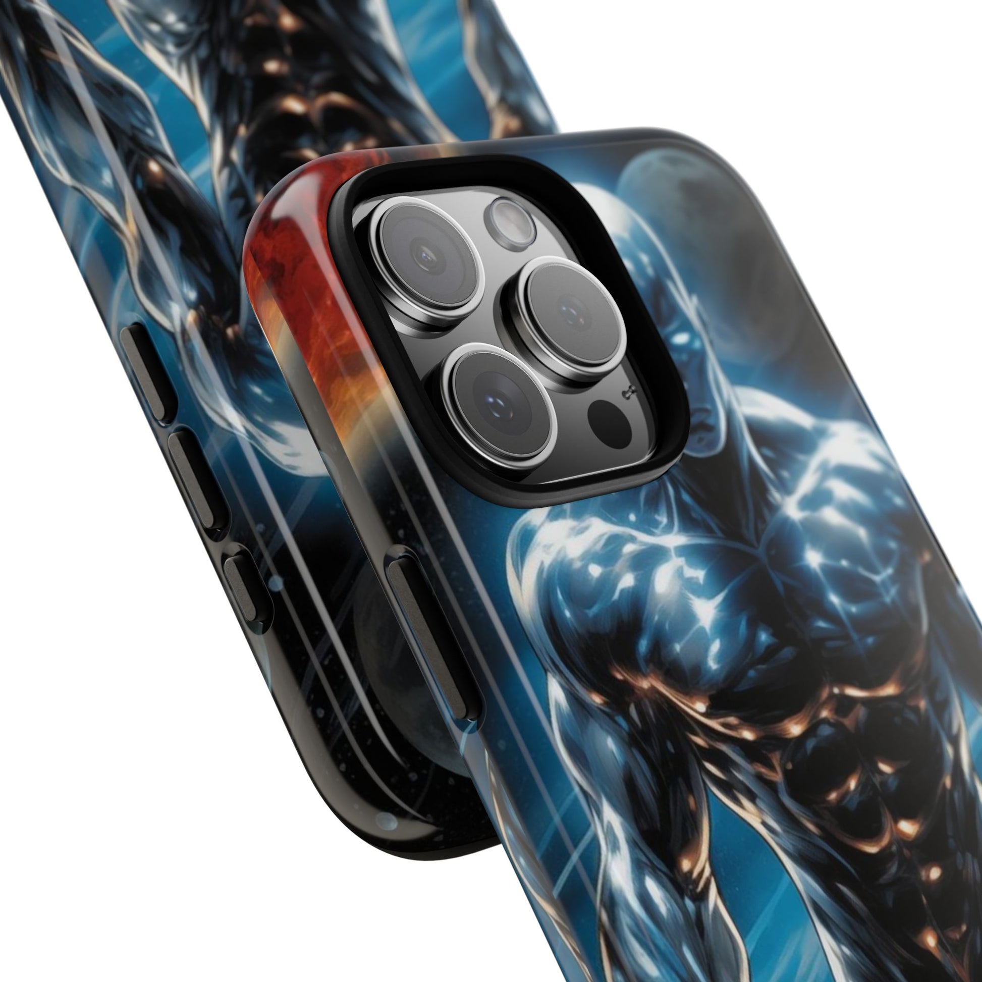 The Silver Surfer Comic Art Phone Case, Tough Cases for iPhones, Samsung, and Pixel