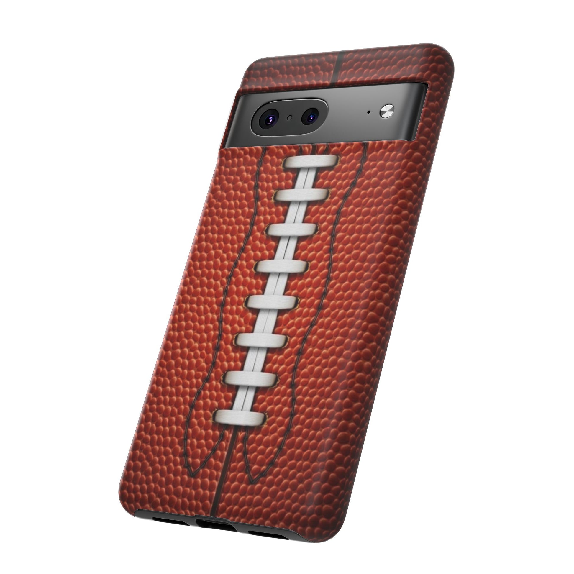 Football Pigskin Print Tough Cases for iPhones, Samsung, and Pixel