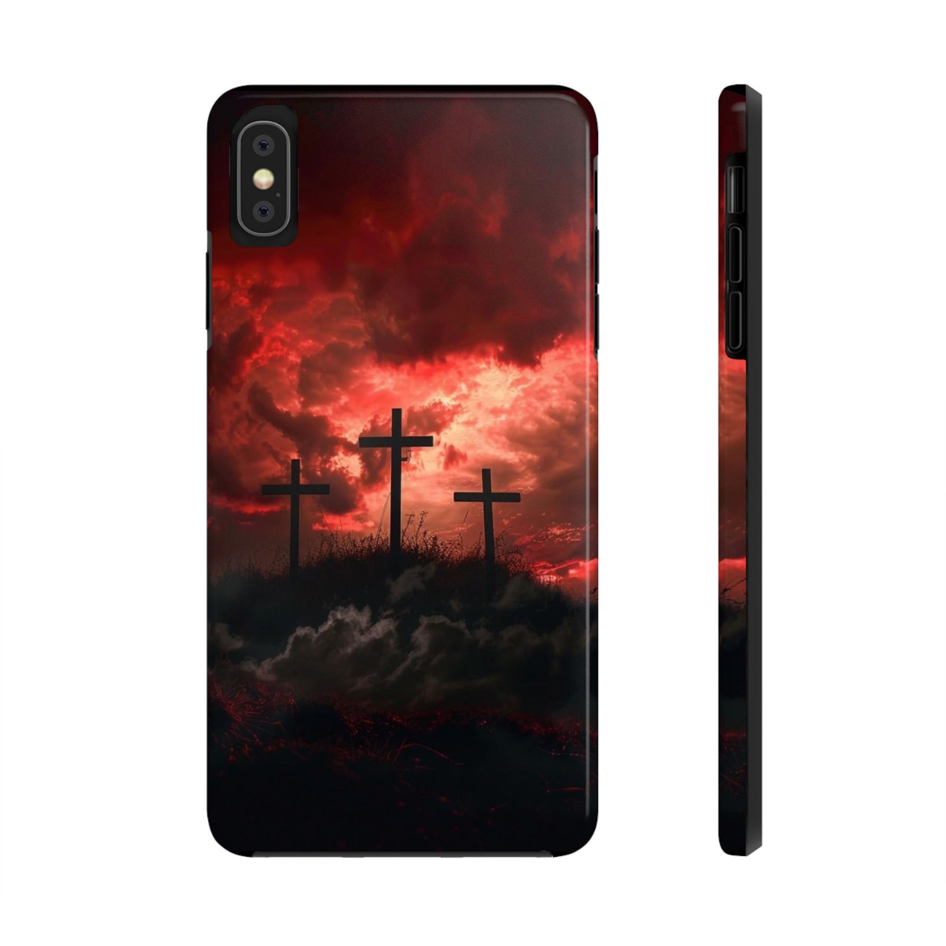 Crosses at Golgotha Christian Cases for iPhones & Samsung Phones
