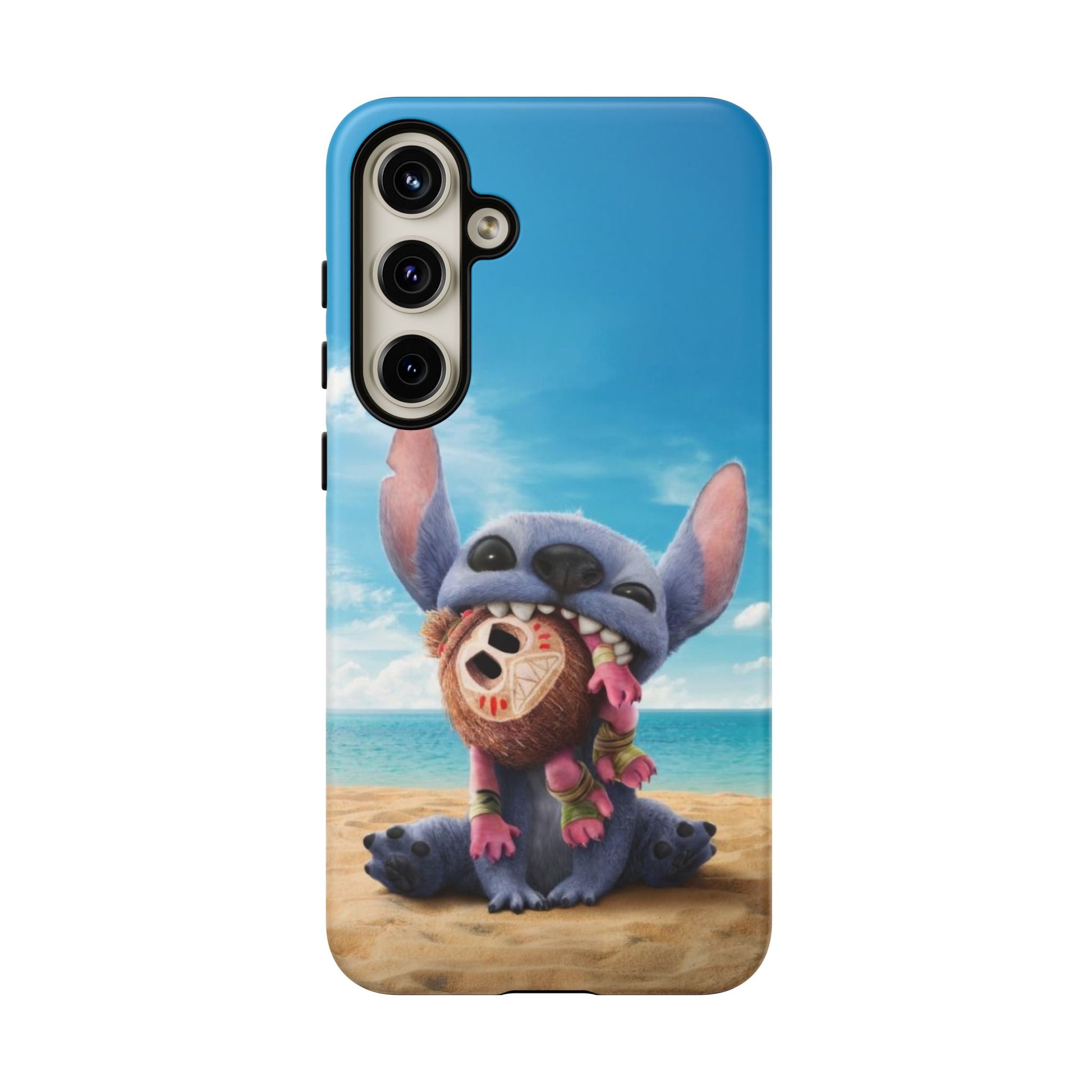 Stitch Beach Sunset Landscape Phone Case for iPhone, Samsung Galaxy, & Pixel Phones