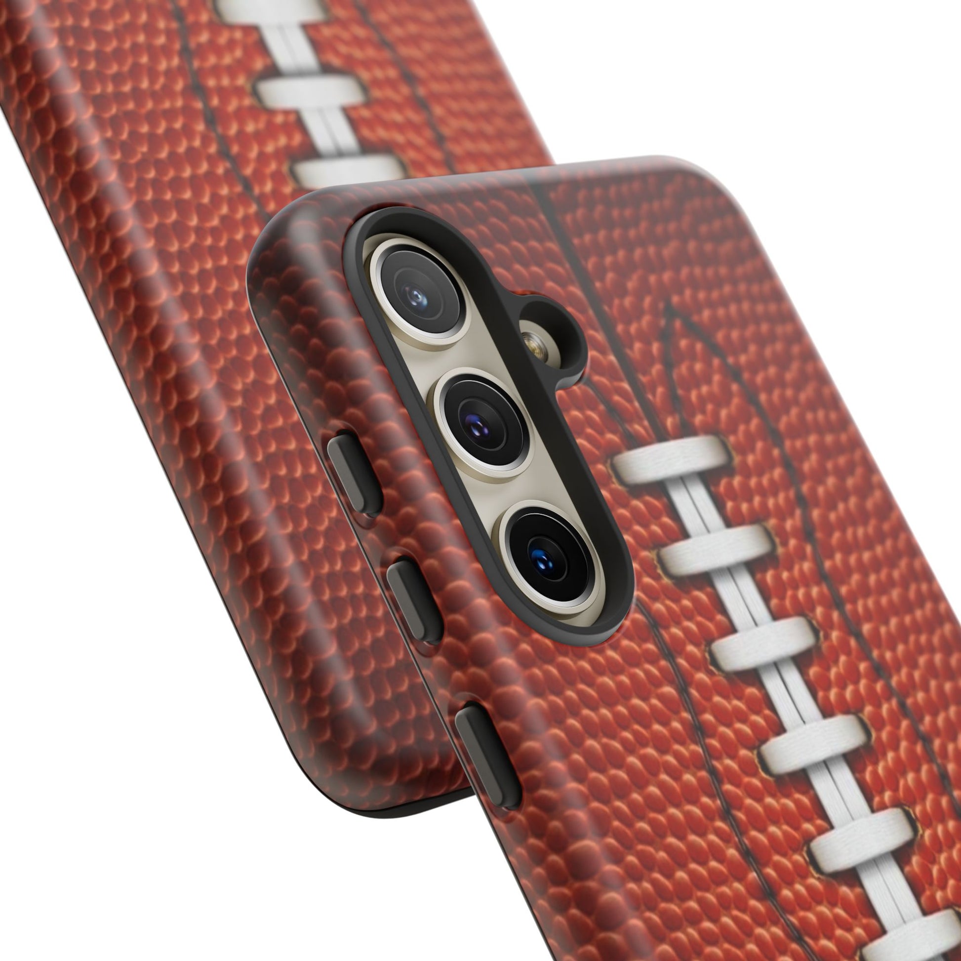 Football Pigskin Print Tough Cases for iPhones, Samsung, and Pixel