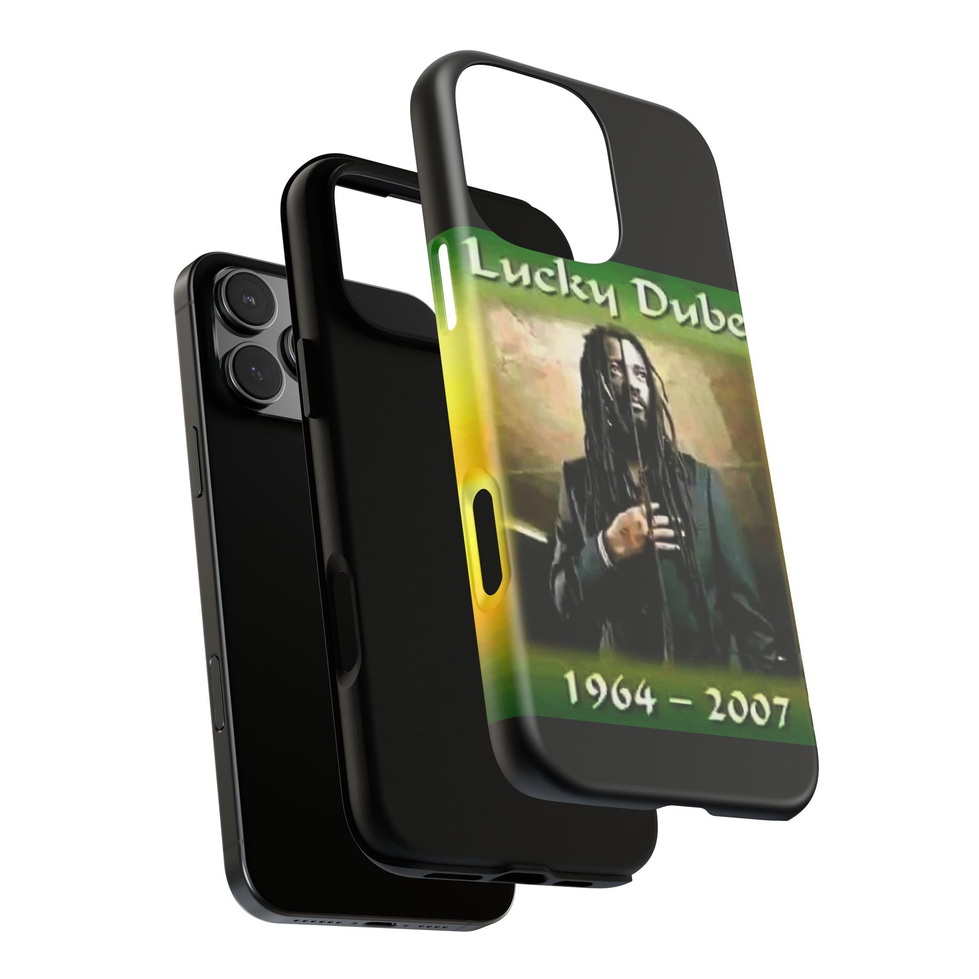 Lucky Dube Tough Cases for iPhones, Samsung, and Pixel