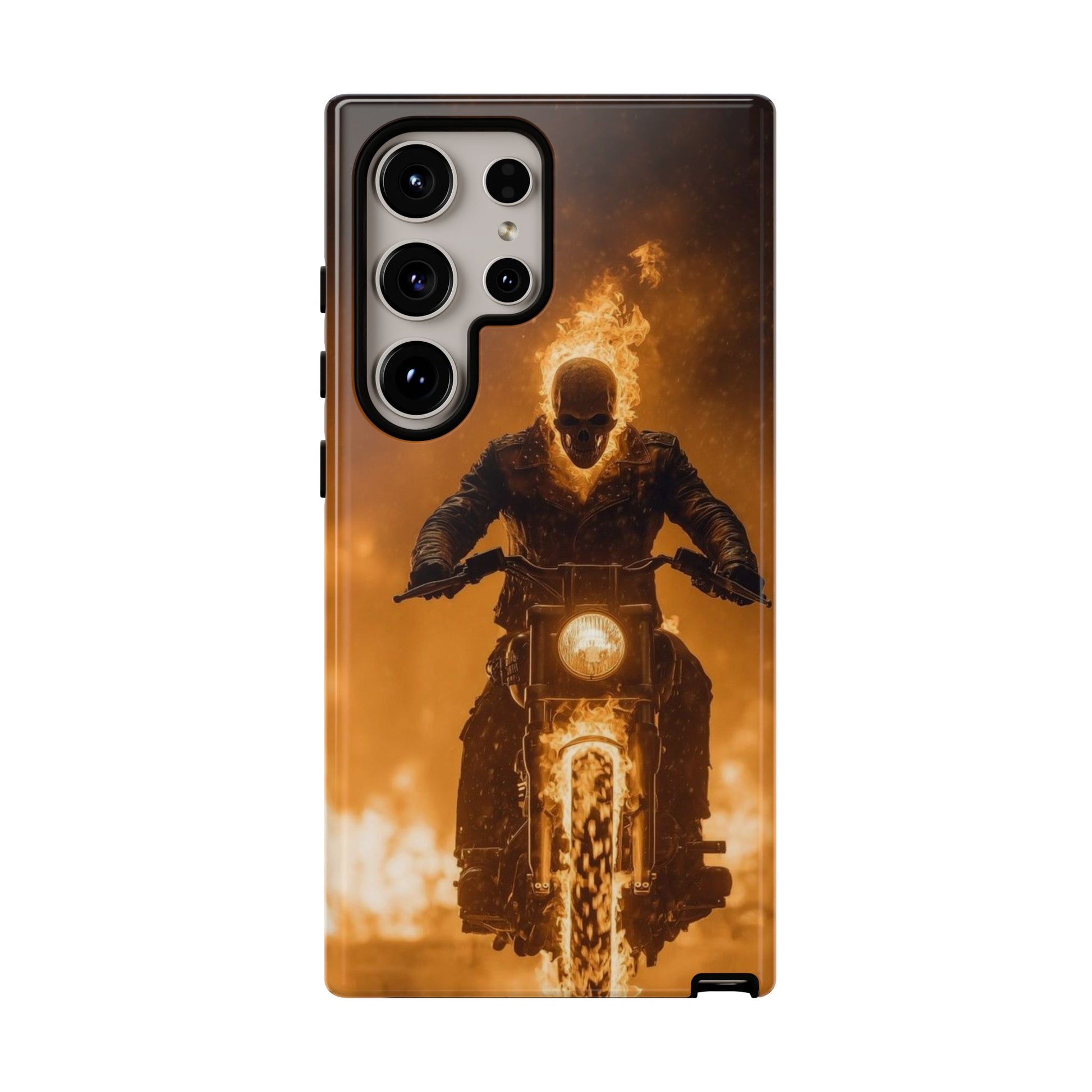 Marvel's Ghostrider Tough Cases for iPhones, Samsung, and Pixel