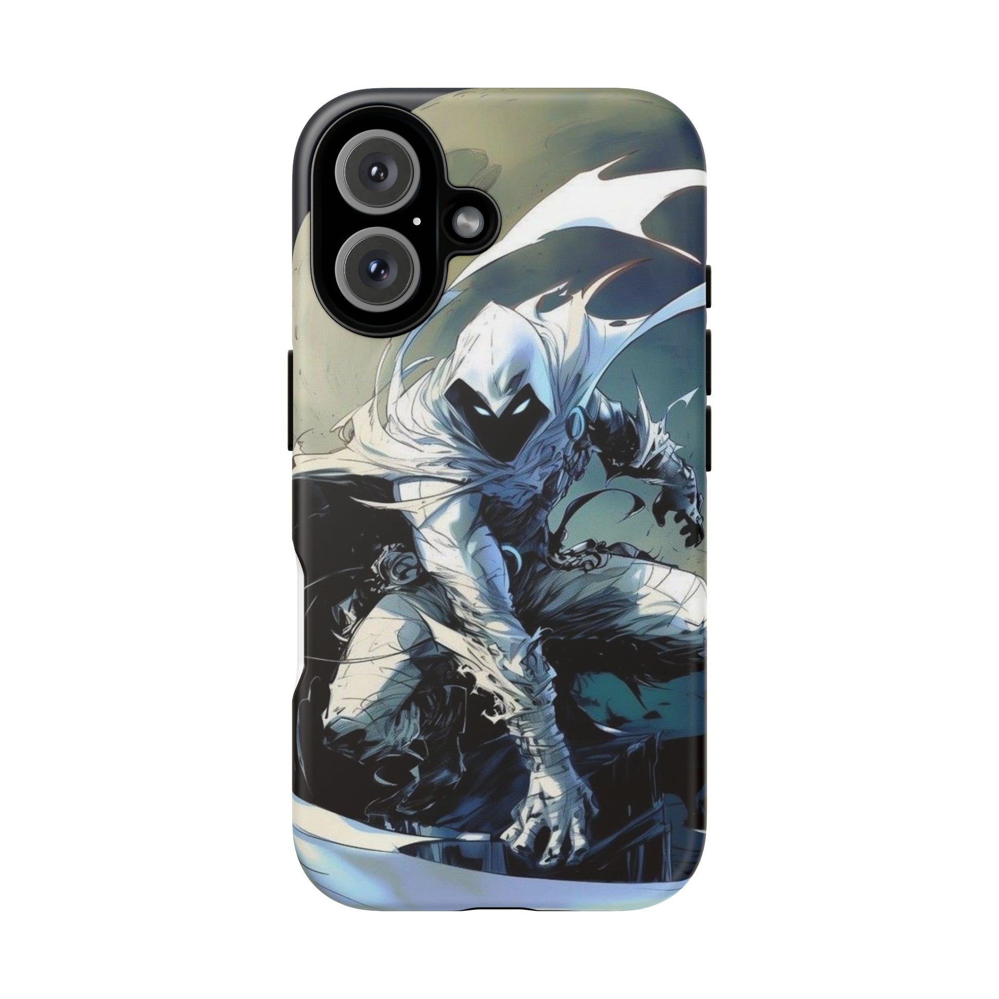 Moon Knight Tough Cases for iPhones, Samsung, and Pixel
