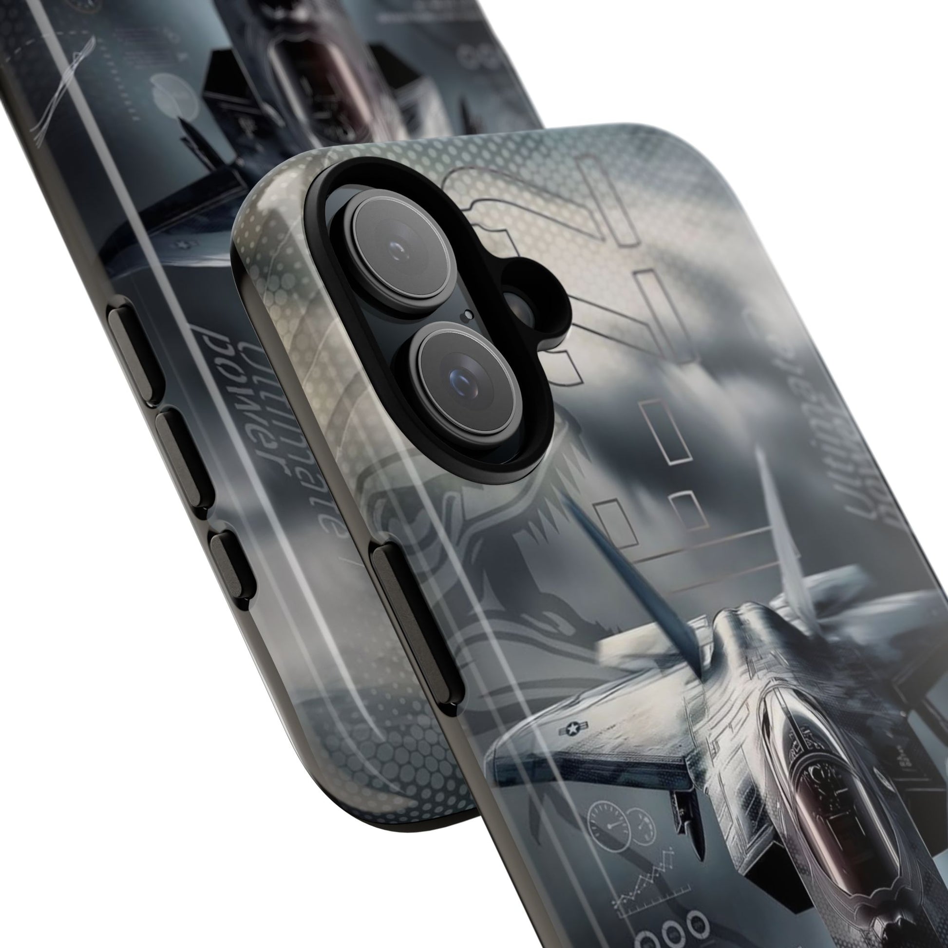F-22 Raptor Fighter Jet Tough Cases for iPhones, Samsung, and Pixel