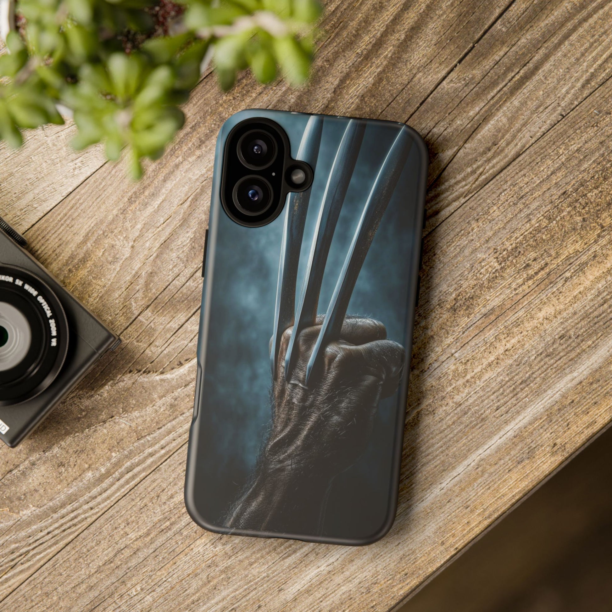 Logan's Claws Wolverine Tough Cases for iPhones, Samsung, and Pixel