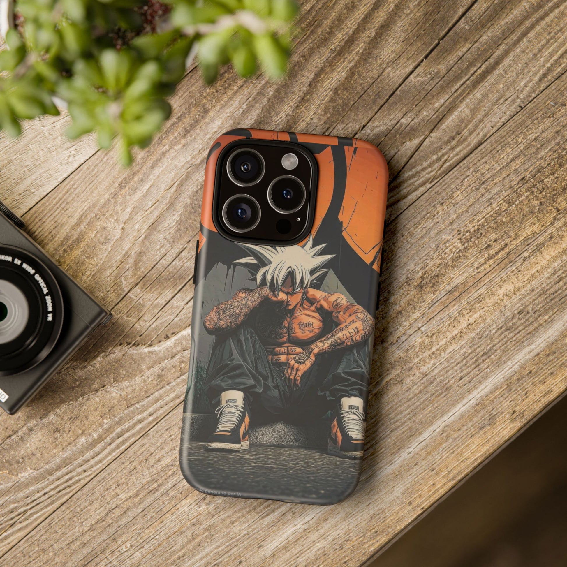 Anime DBZ Thug Tough Cases for iPhones, Samsung, and Pixel