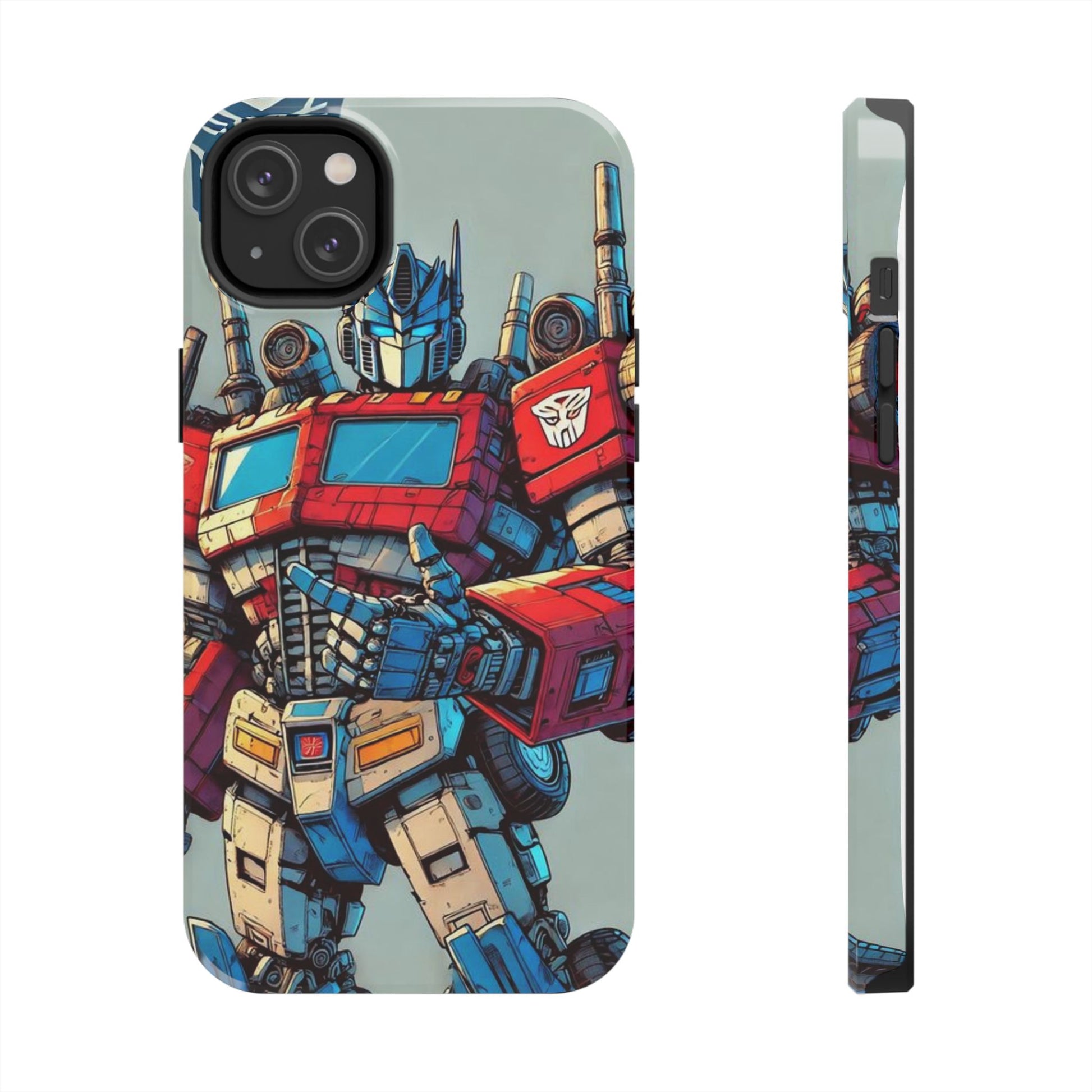 Transformer Optimus Theme Phone Cases for Iphones & Samsung Phones