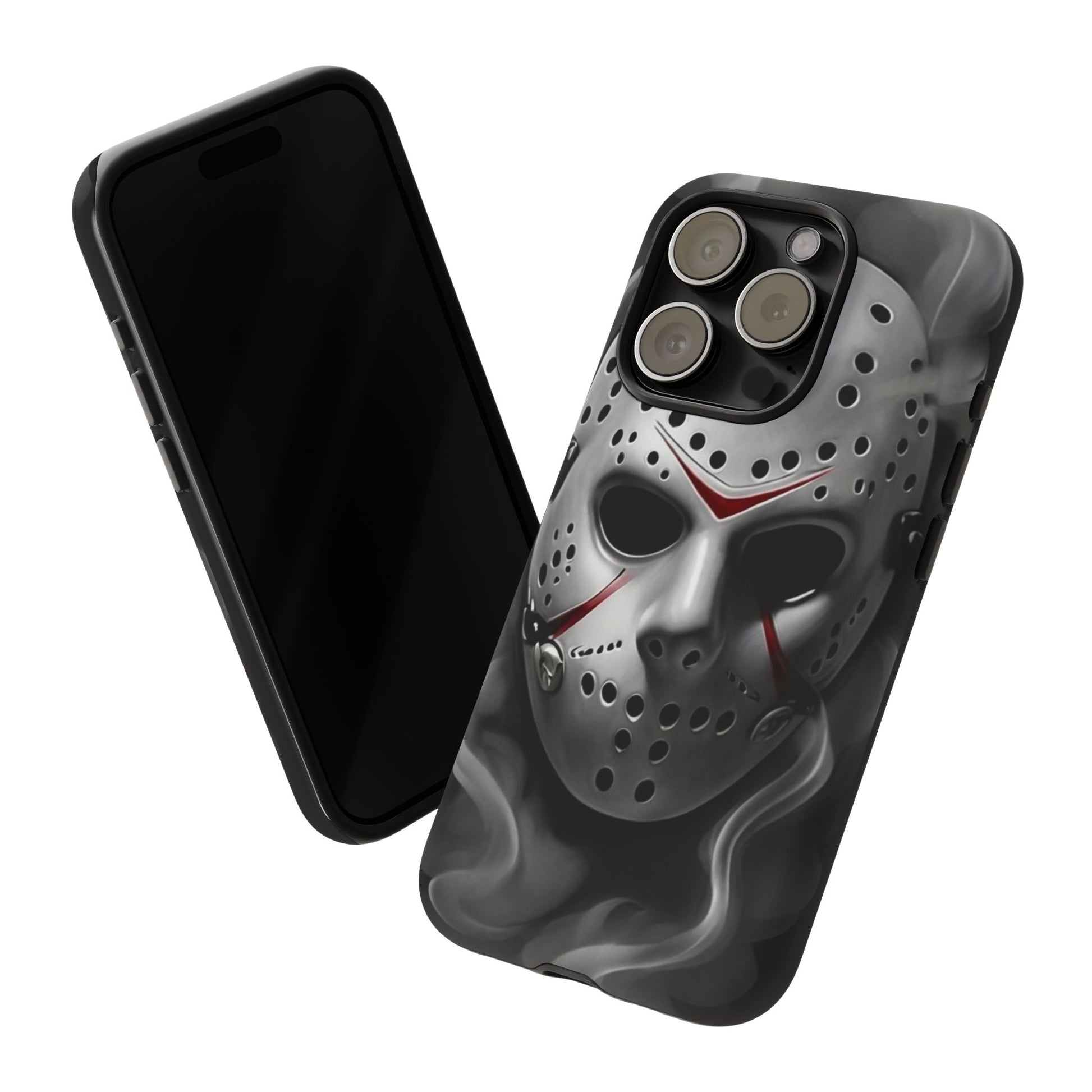 Friday the 13th Jason's Mask Tough Cases for iPhones, Samsung, and Pixel