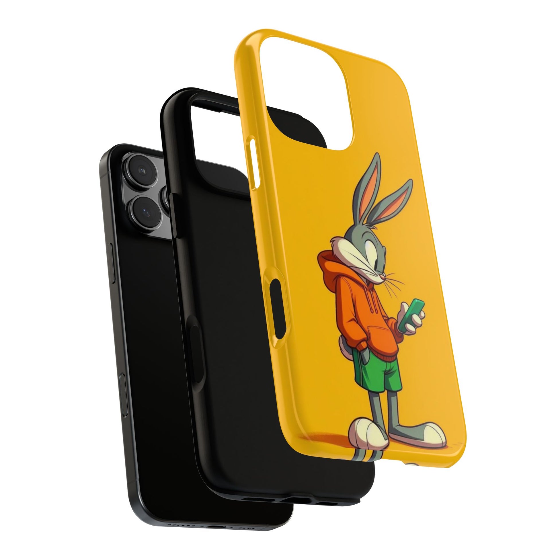 Bugs Bunny Tough Cases for iPhones, Samsung, and Pixel