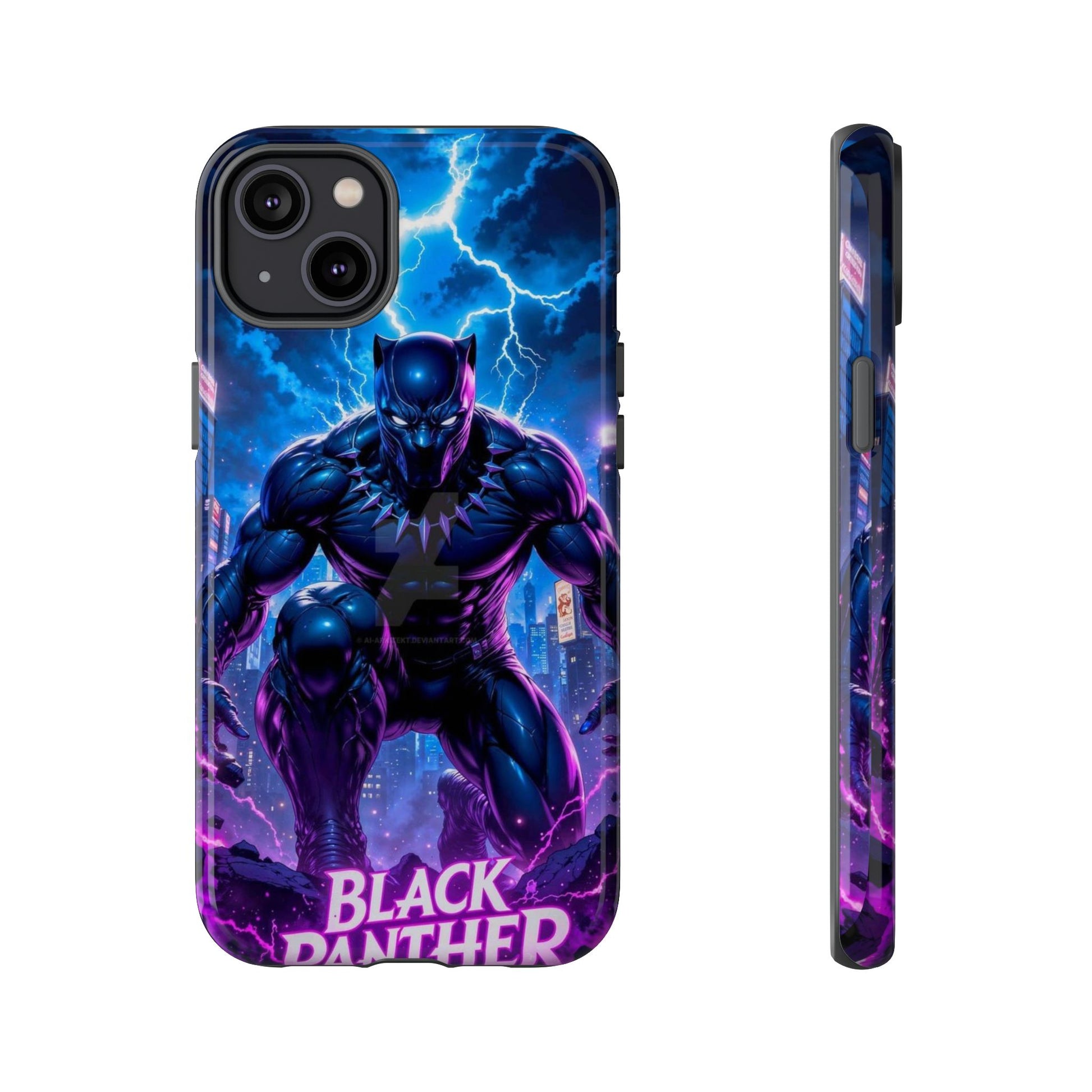 Black Panther Phone Case, Tough Cases for iPhones, Samsung, and Pixel