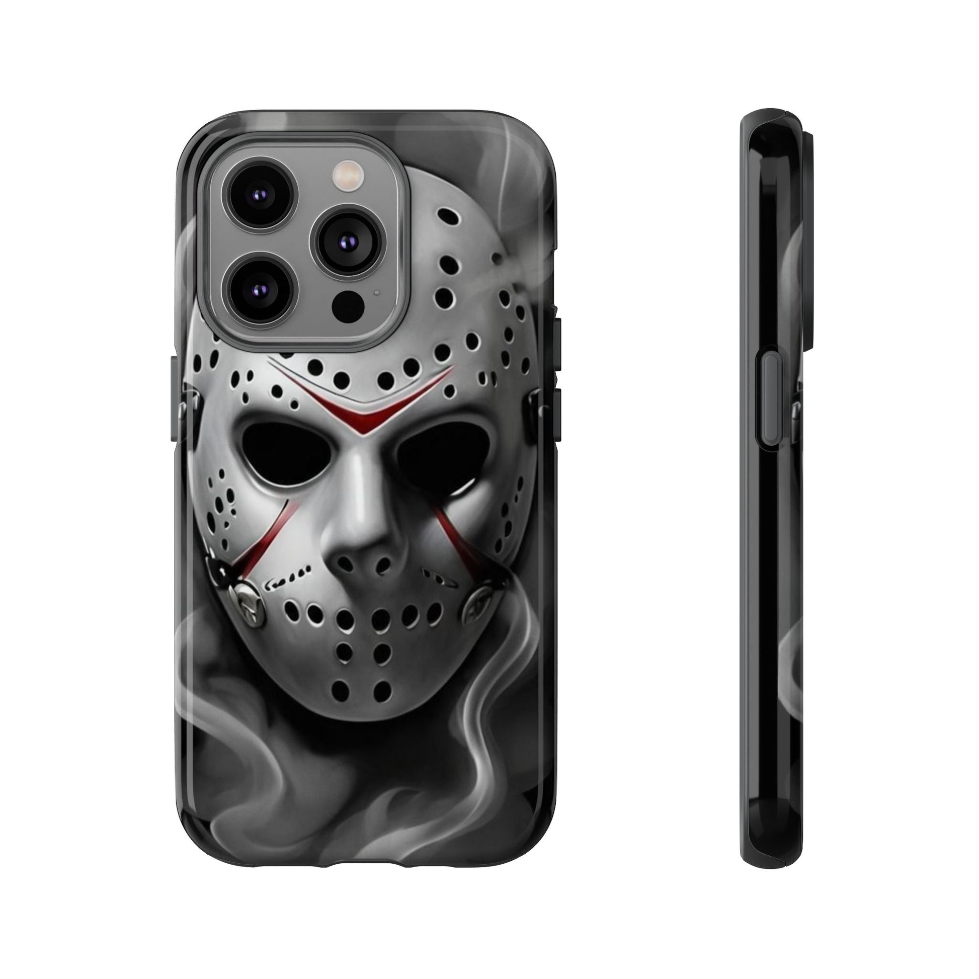 Friday the 13th Jason's Mask Tough Cases for iPhones, Samsung, and Pixel