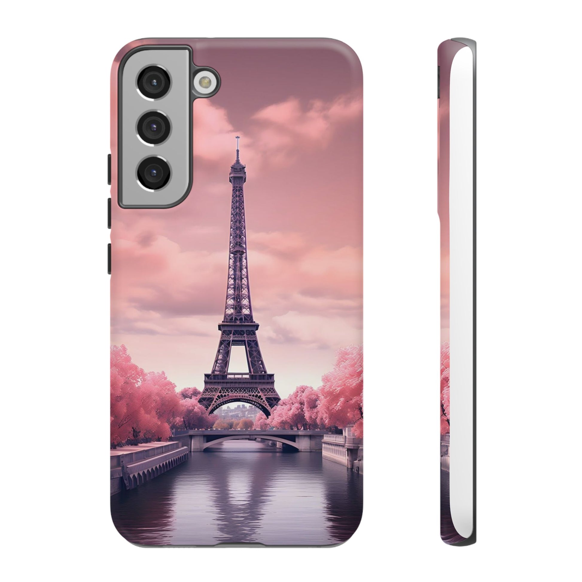 Eiffel Tower Paris Tough Cases for iPhones, Samsung, and Pixel