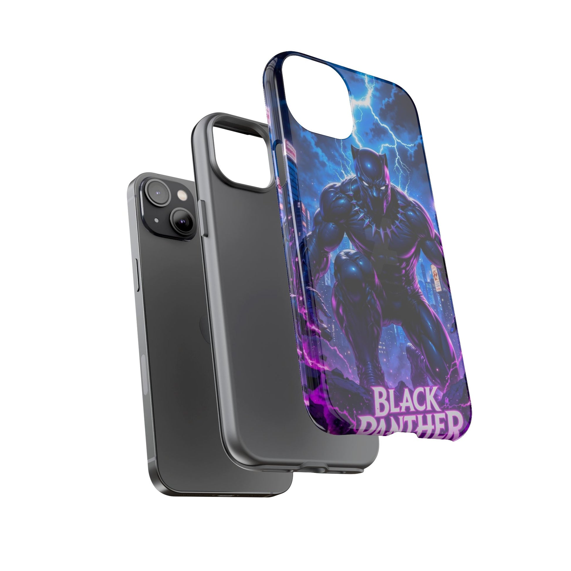 Black Panther Phone Case, Tough Cases for iPhones, Samsung, and Pixel