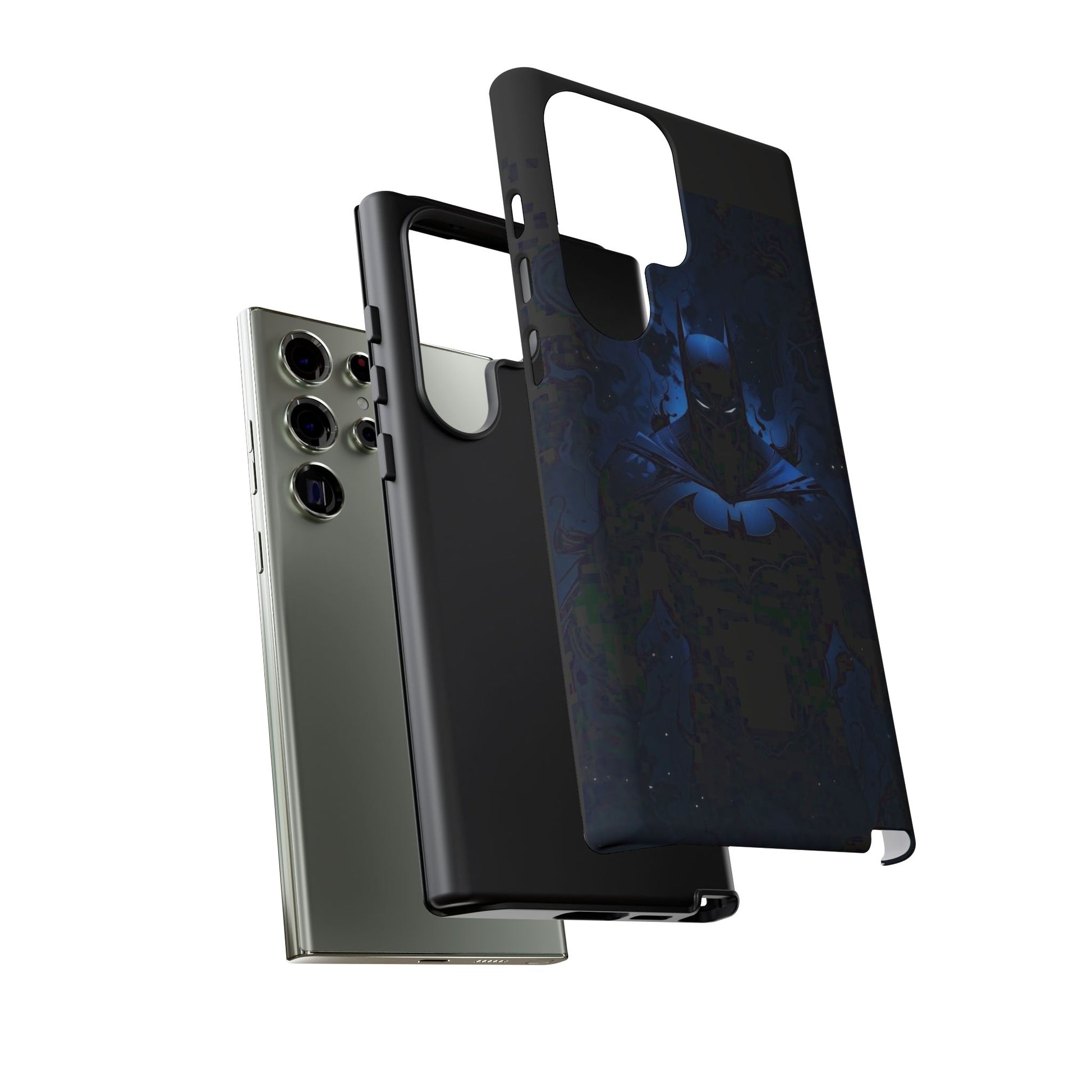 Dark Knight Batman Tough Cases for iPhones, Samsung, and Pixel