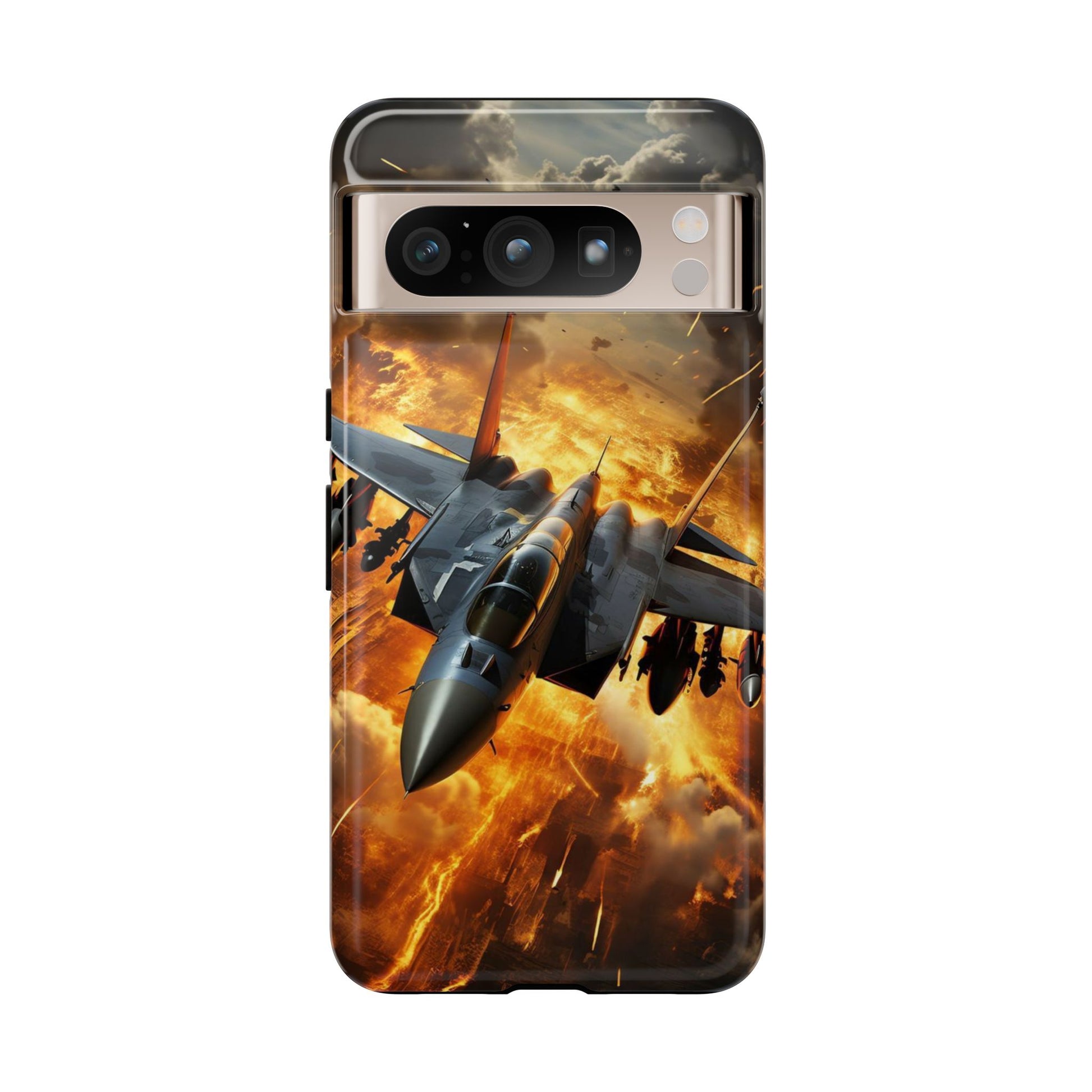 F-15 Fighter Jet Tough Cases for iPhones, Samsung, and Pixel