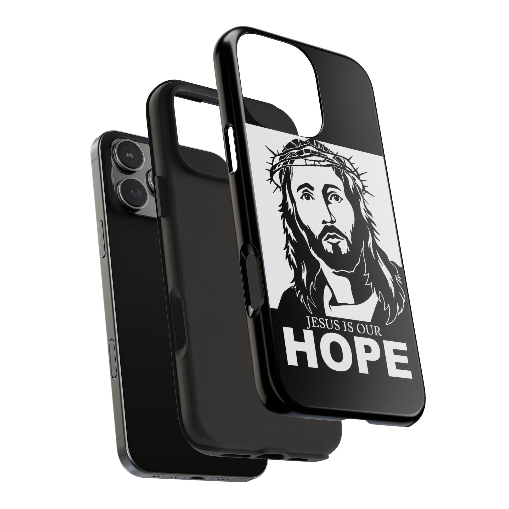 Jesus is Our Hope Christian Phone Cases for iPhones & Samsung Phones