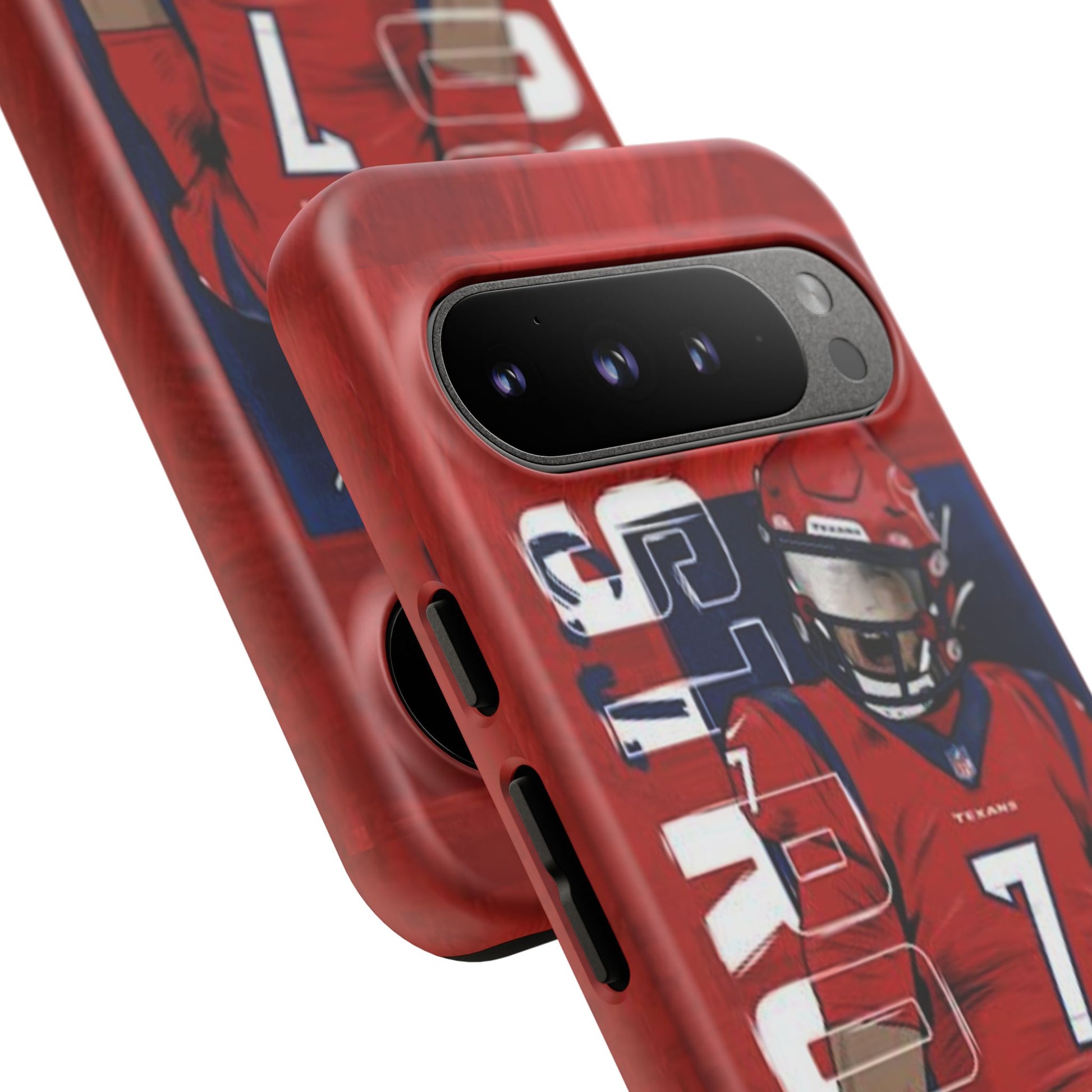 Houston Texans Football CJ Stroud Tough Cases for iPhones, Samsung, and Pixel