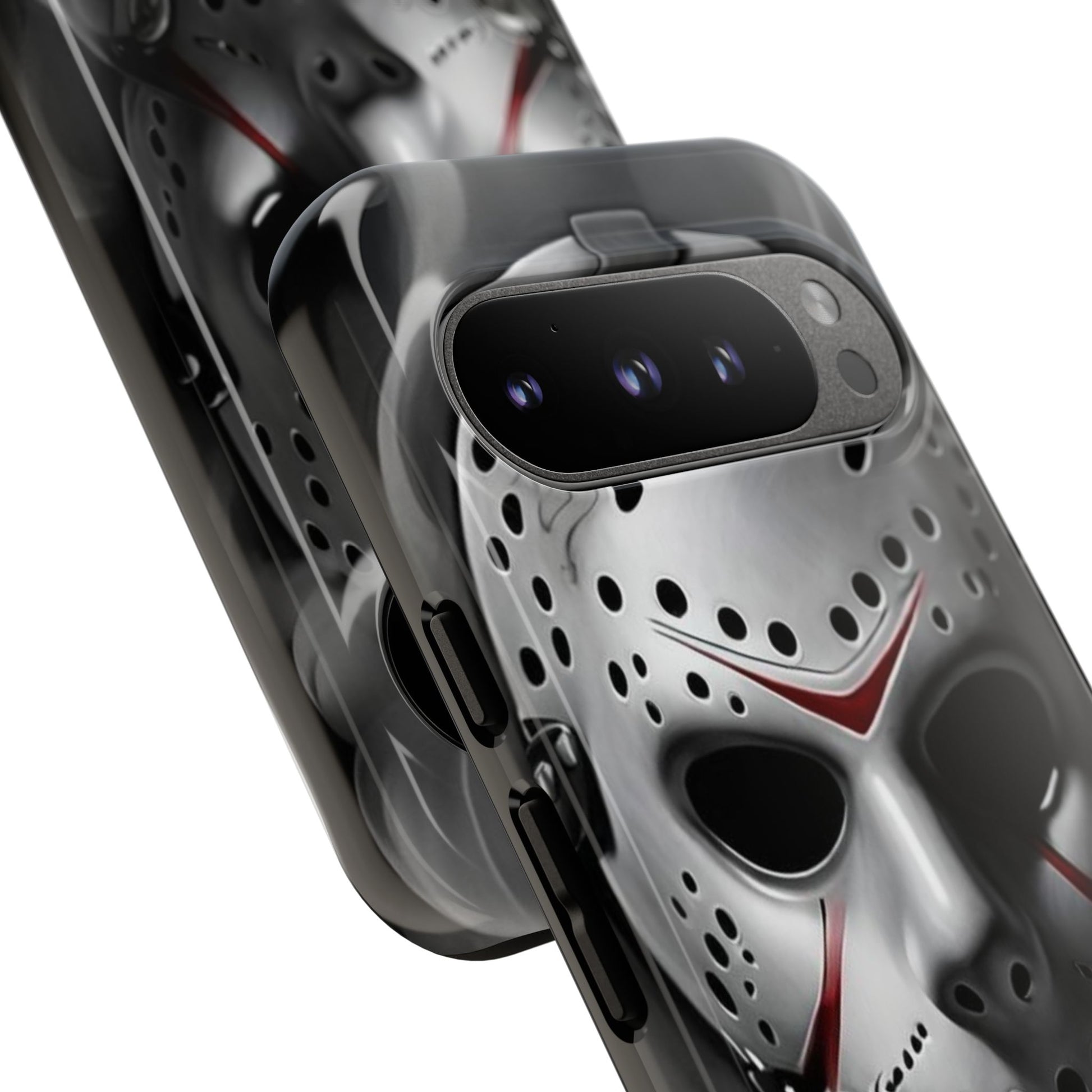 Friday the 13th Jason's Mask Tough Cases for iPhones, Samsung, and Pixel