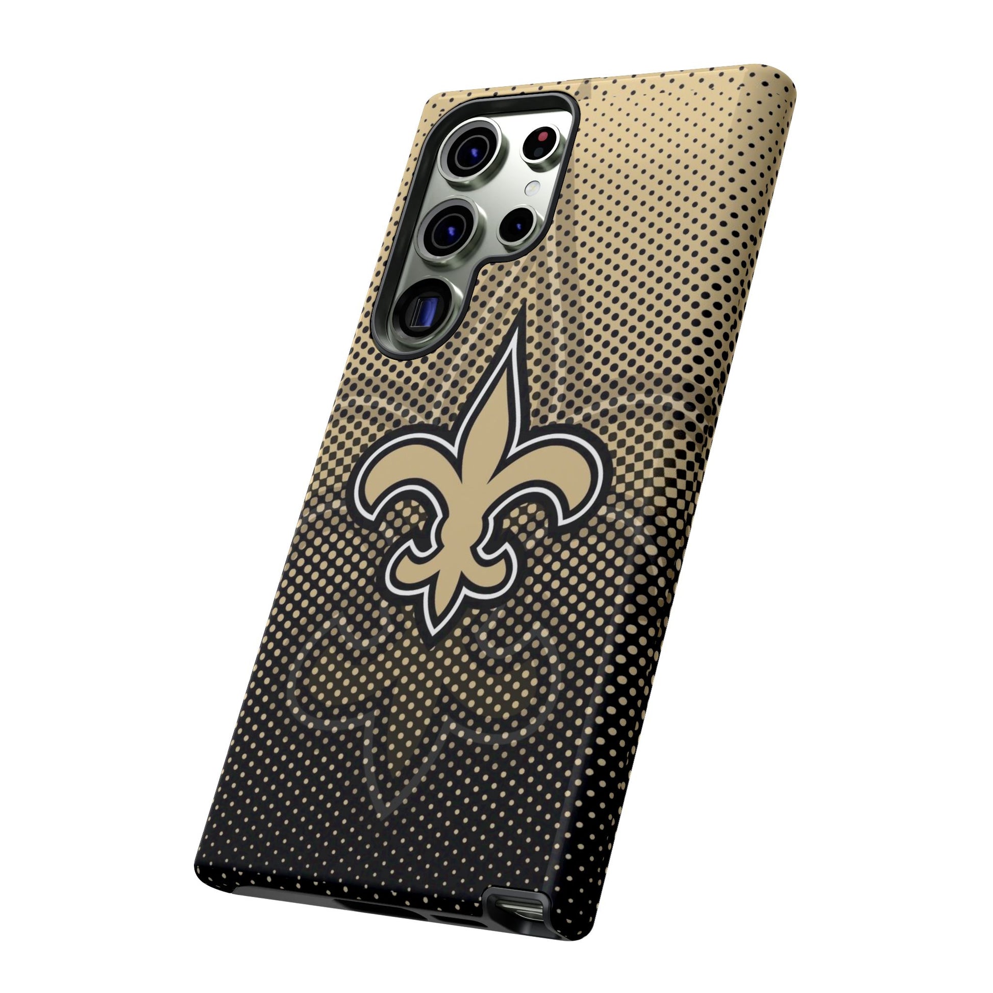 New Orleans Football Saints Logo Tough Cases for iPhones, Samsung, and Pixel