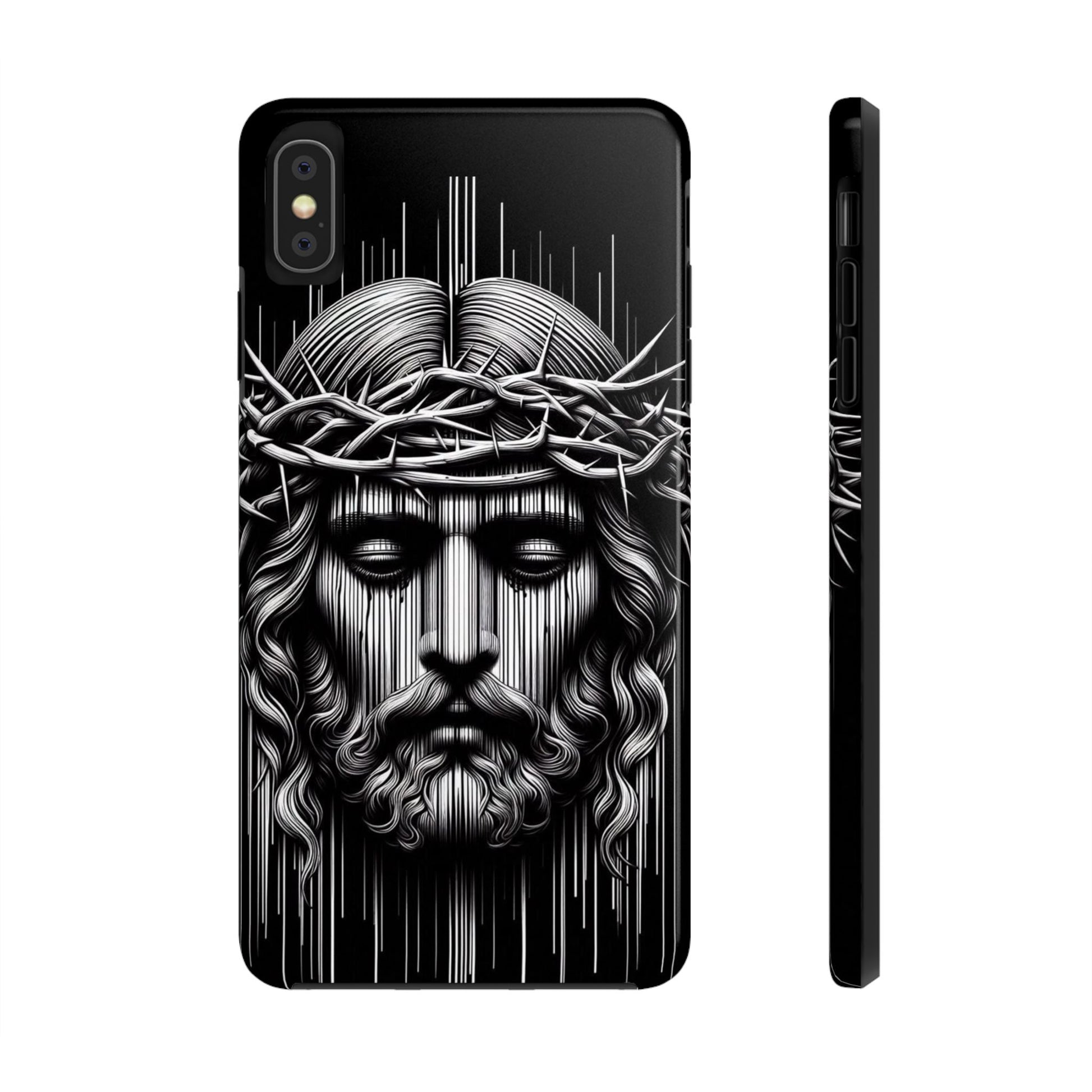 Jesus The King Crown Christian Phone Cases for iPhones & Samsung Phones