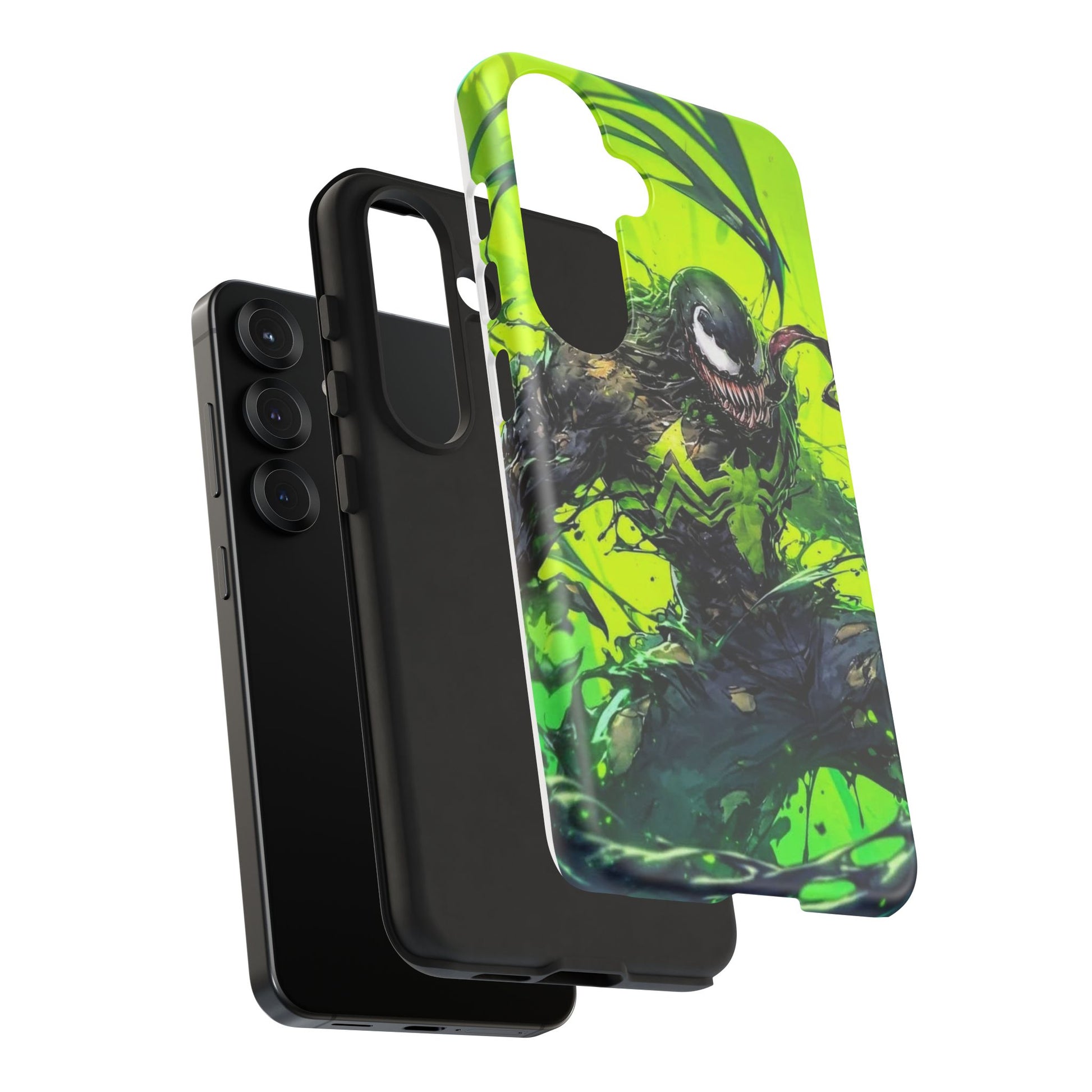 Evil Venom Phone Case, Tough Cases, Marvel Comics Phone for iPhones, Samsung, and Pixel