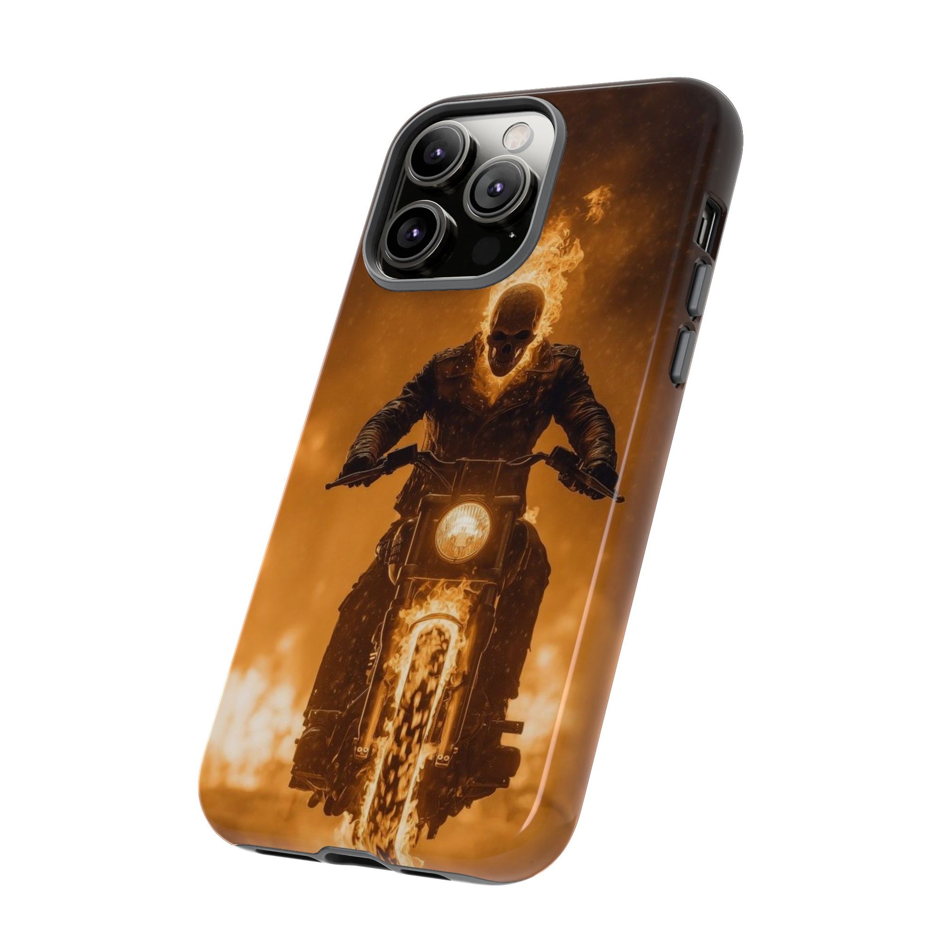 Marvel's Ghostrider Tough Cases for iPhones, Samsung, and Pixel