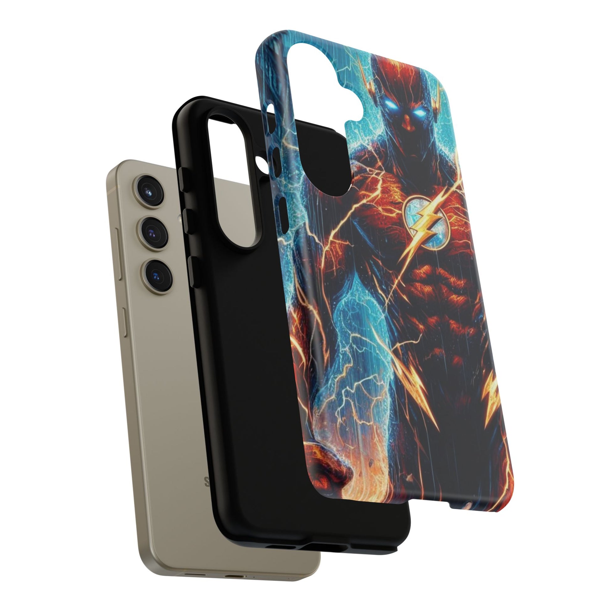 DC Comics The Flash Phone Case, Tough Cases for iPhones, Samsung, and Pixel